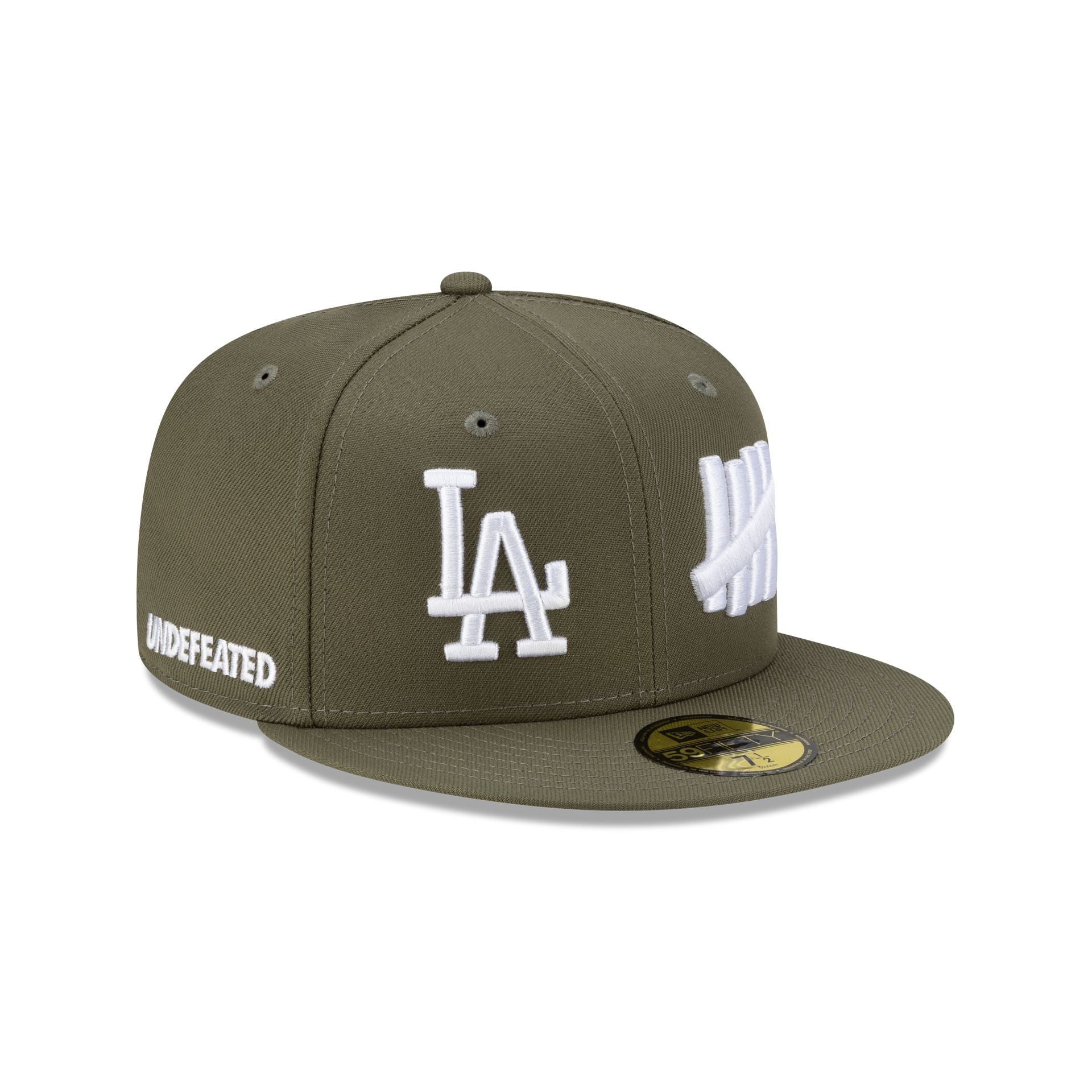 【限定】59FIFTY UNDEFEATED × Dodgersコラボキャップ Undefeated x Los Angeles Dodgers Tally Olive 59FIFTY Fitted Hat