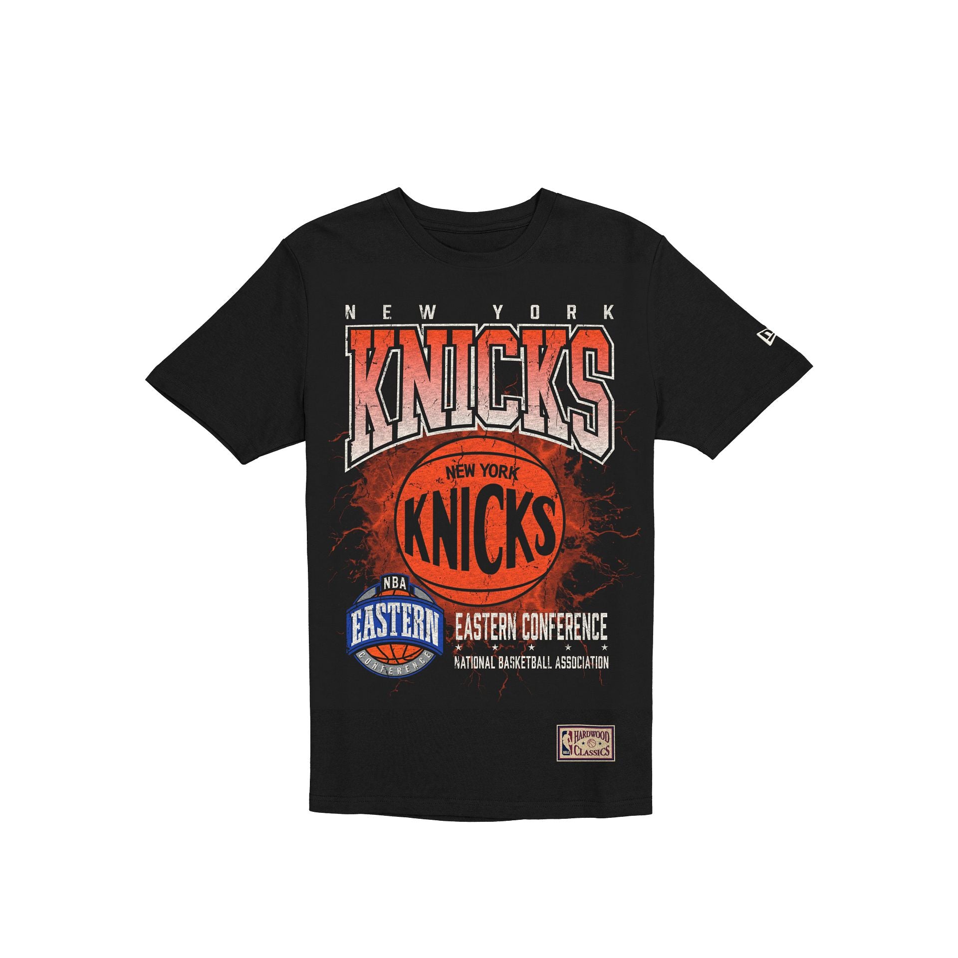 New York Knicks 1946-1963 Hardwood Classics Black T-Shirt – New