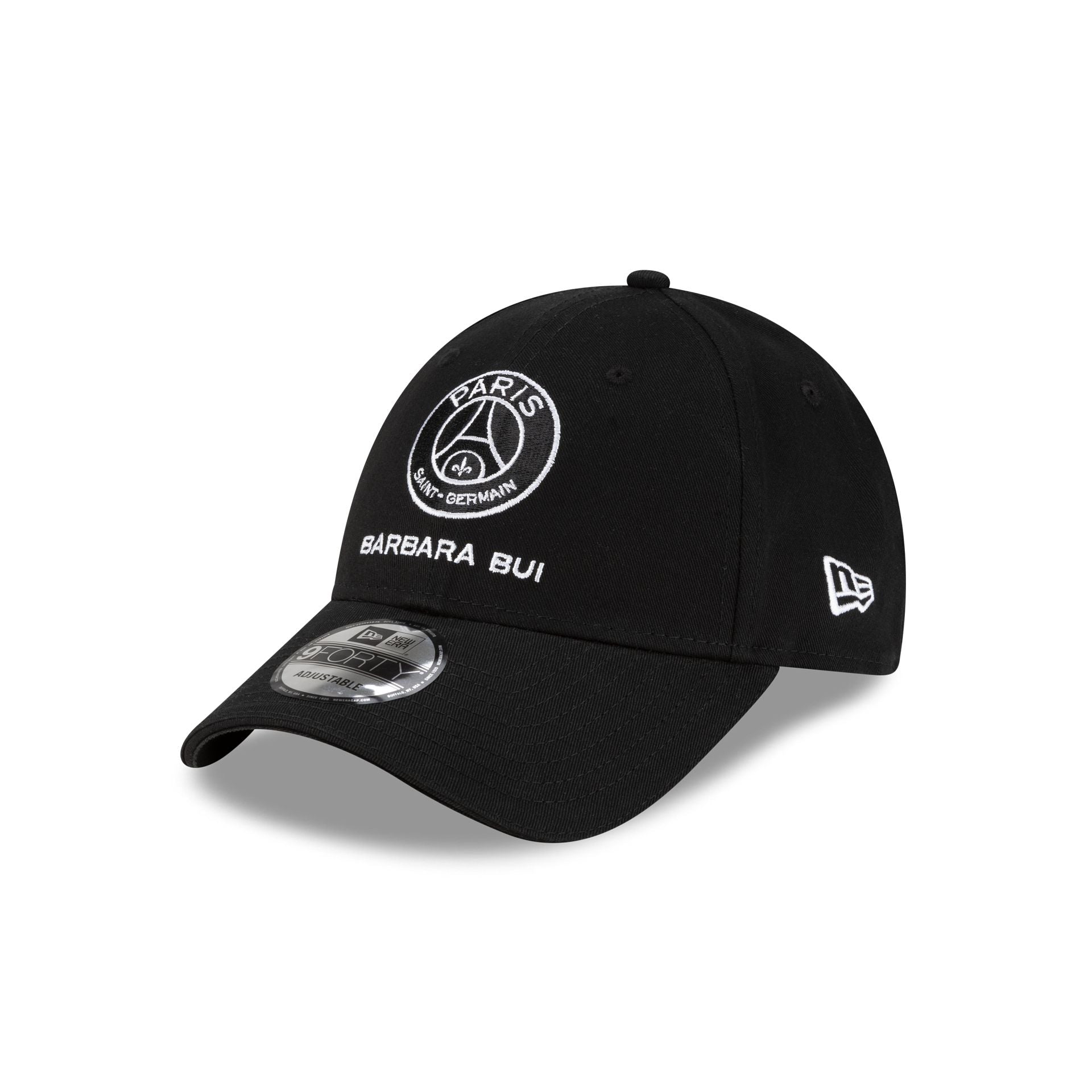 9FORTY PARIS SAINT GERMAIN ブラック Barbara Bui x Paris Saint-Germain Black 9FORTY Adjustable Hat