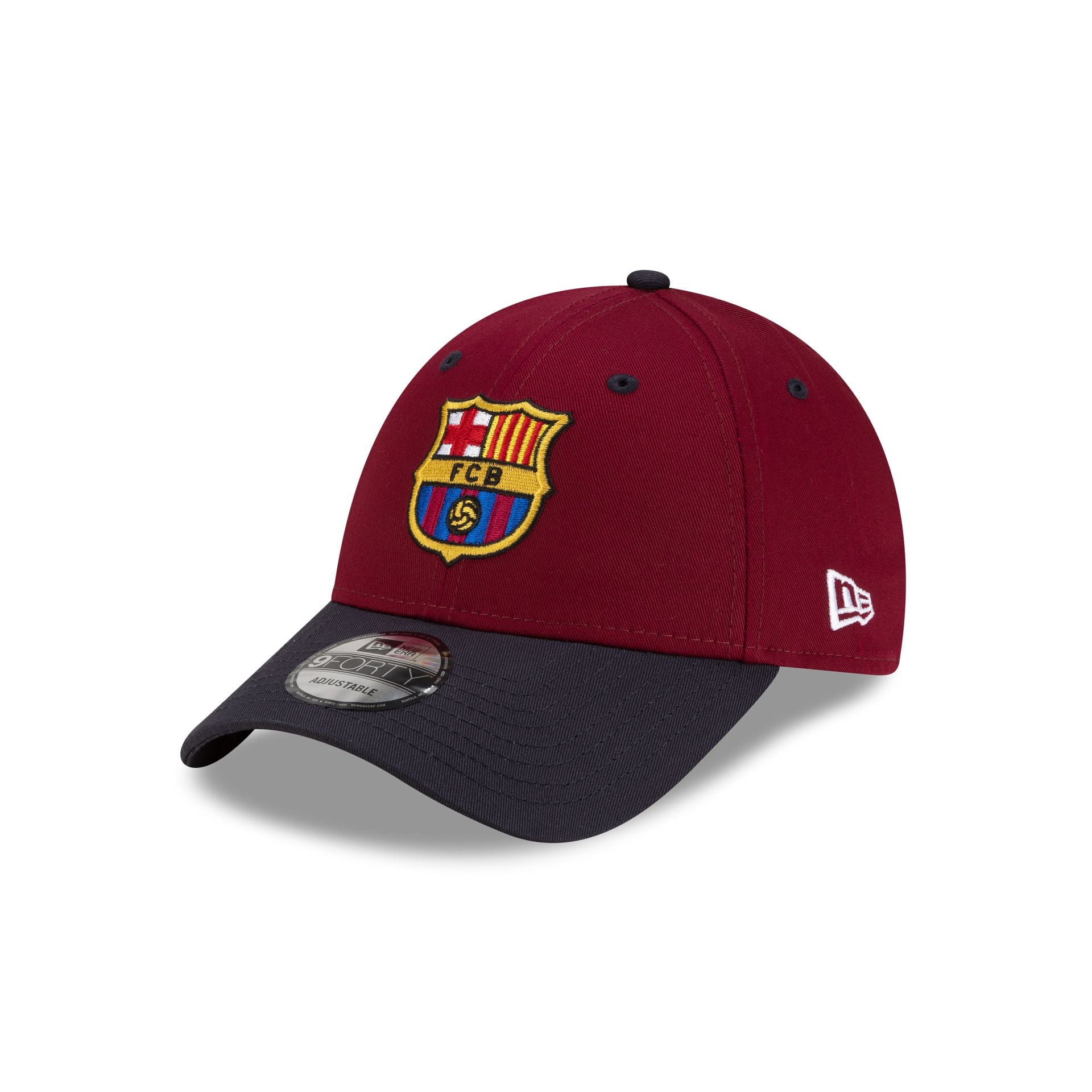 FC Barcelona Contrast Cardinal 9FORTY Adjustable Hat – New Era Cap