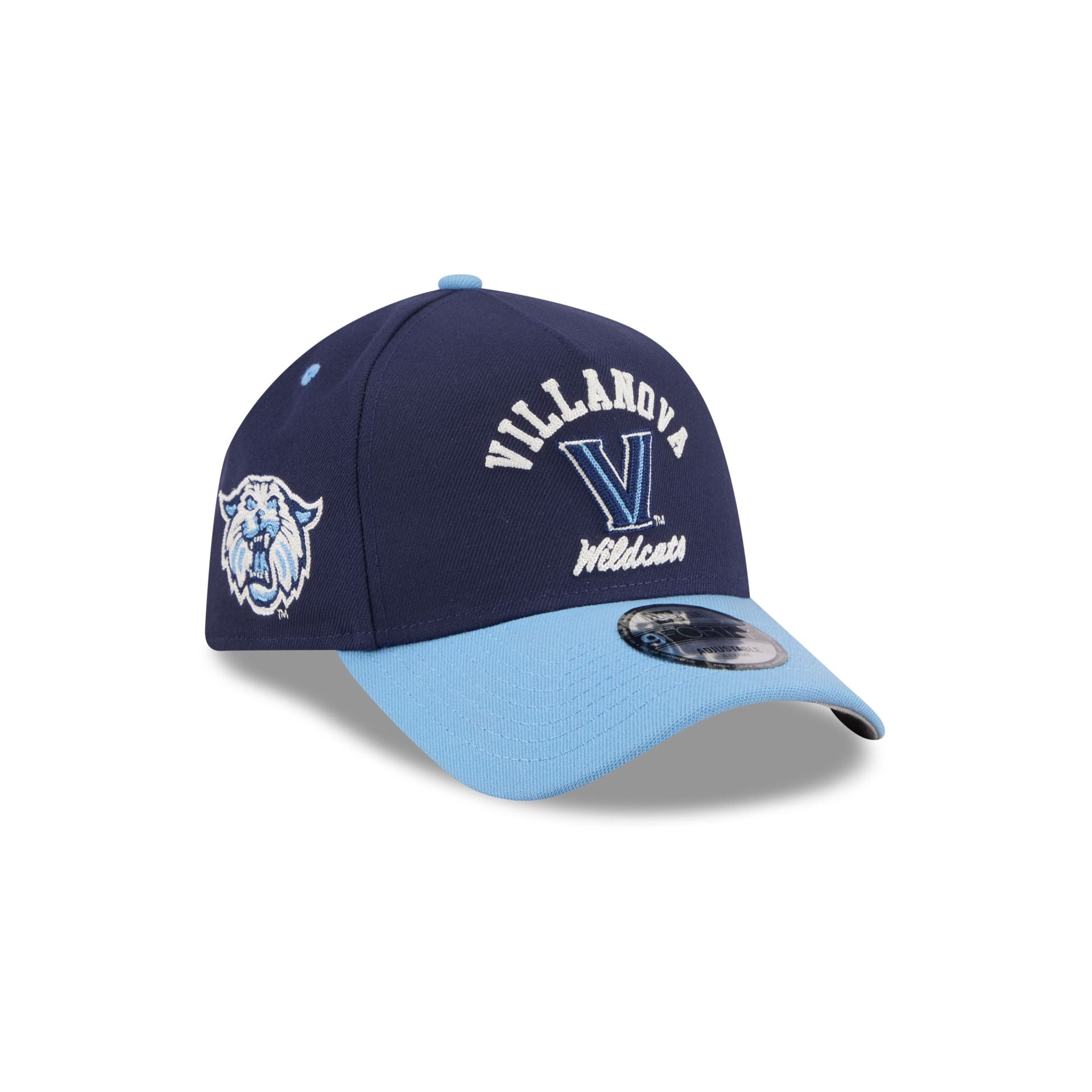 Villanova Wildcats Arched 9FORTY A-Frame Snapback Hat – New Era Cap