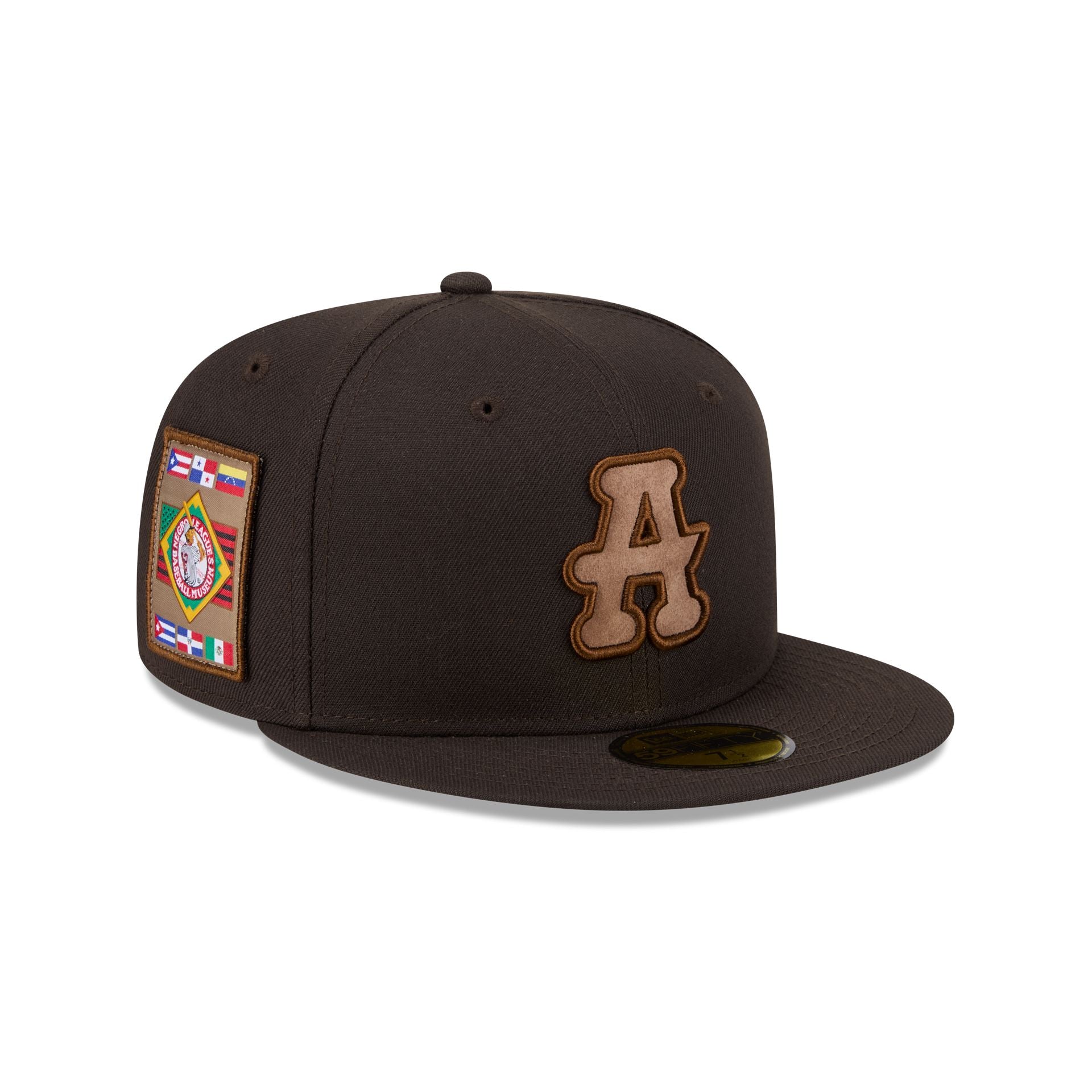 Atlanta Black Crackers Brown Suede 59FIFTY Fitted Hat – New Era Cap