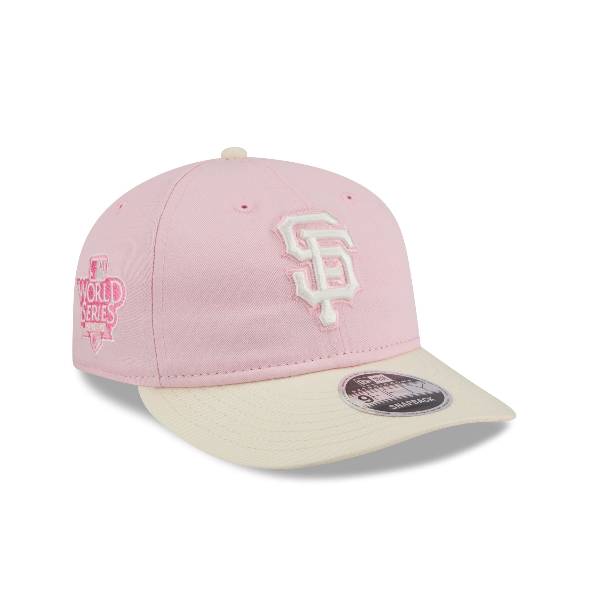 Pink Baseball Cap with White SF Logo NEW ERA  main image 4