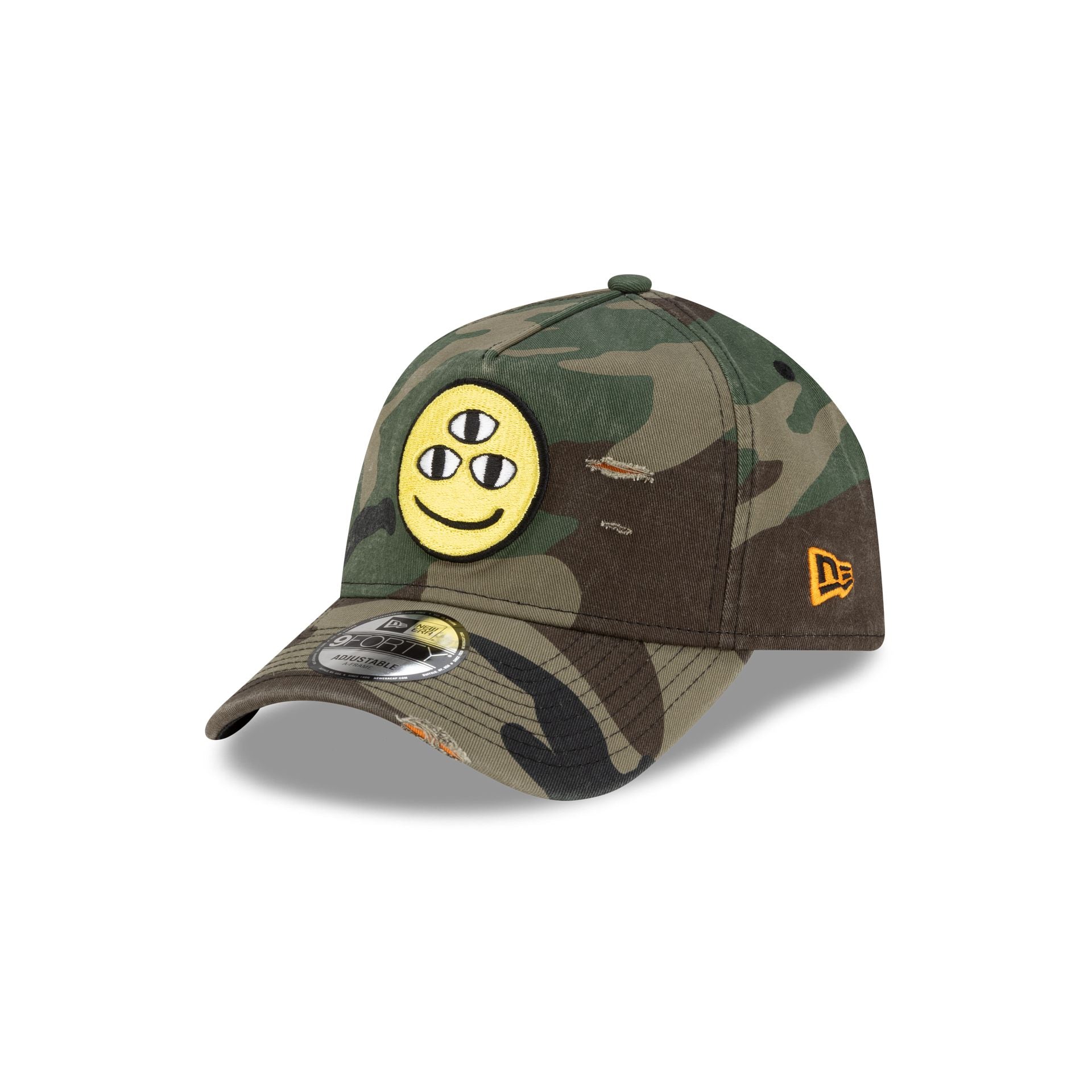 DISHIN® Camo 9FORTY A-Frame Snapback Hat – New Era Cap
