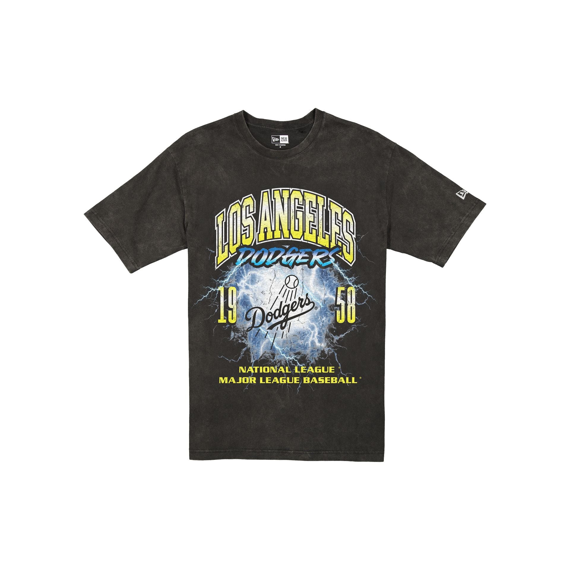 Los Angeles Dodgers Lifestyle Graphics Storm Black T-Shirt – New Los Angeles Dodgers Lifestyle Graphics Storm Black T-Shirt – New