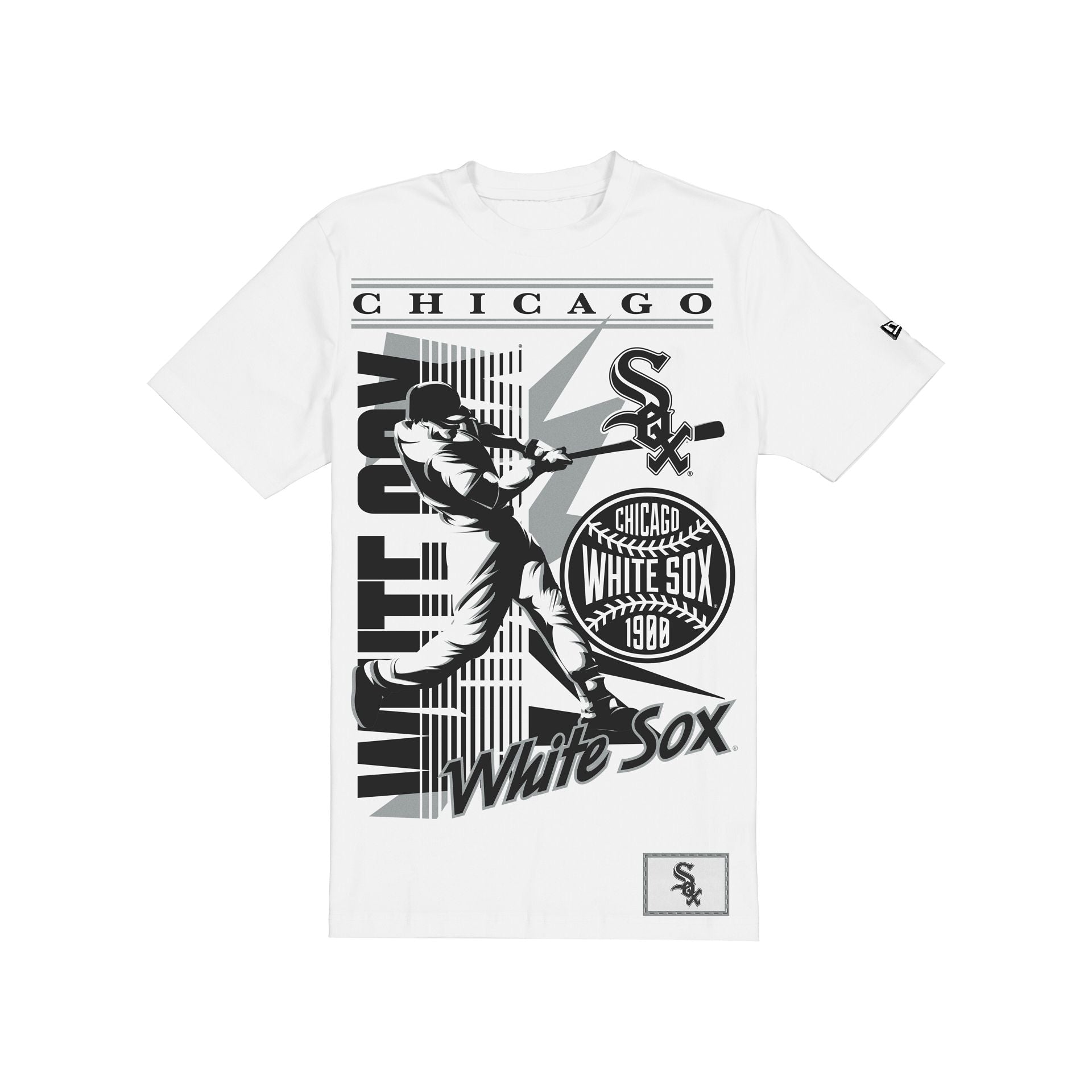 White sox Tシャツ　USA製 Chicago White Sox Sport Classics Player White T-Shirt – New Era Cap