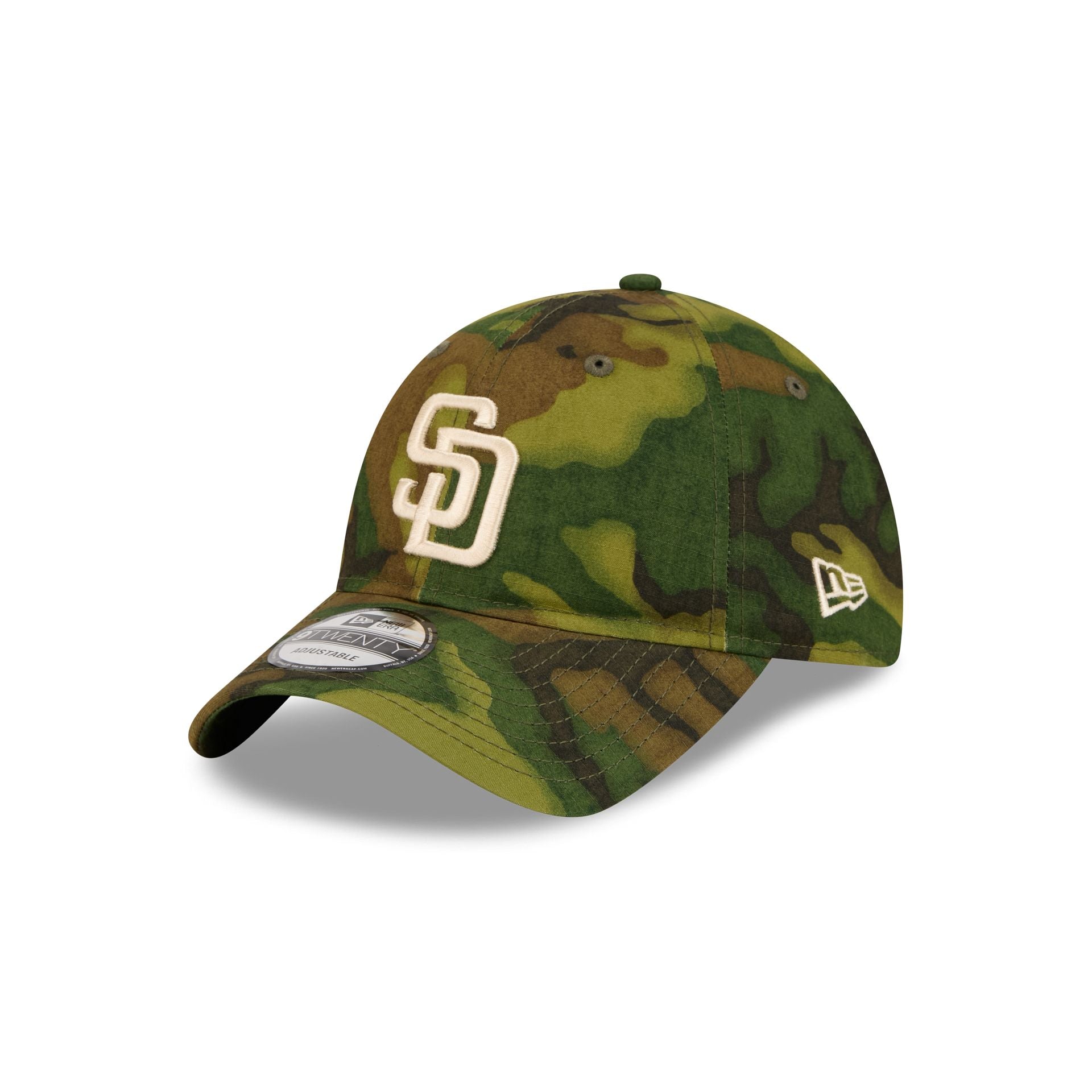 San Diego Padres Three Looms Ripstop Camo 9TWENTY Adjustable Hat