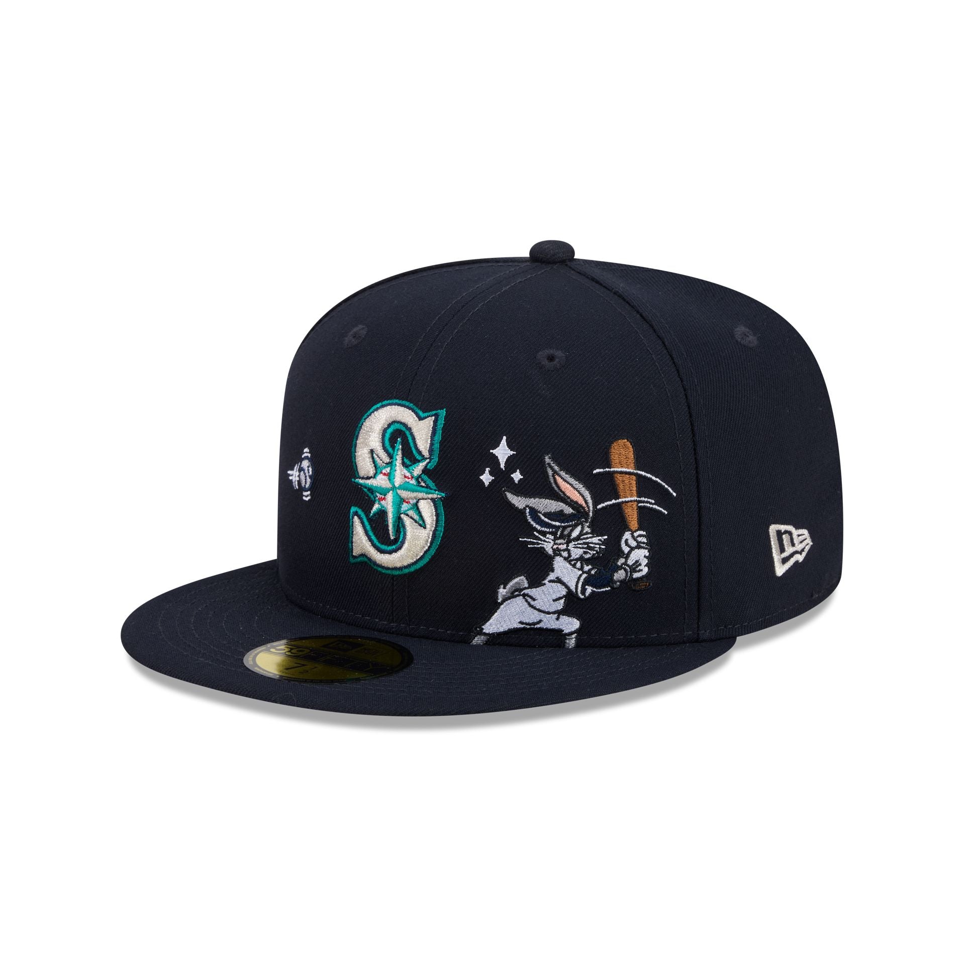 Seattle Mariners Bugs Bunny Swing 59FIFTY Fitted Hat – New Era Cap