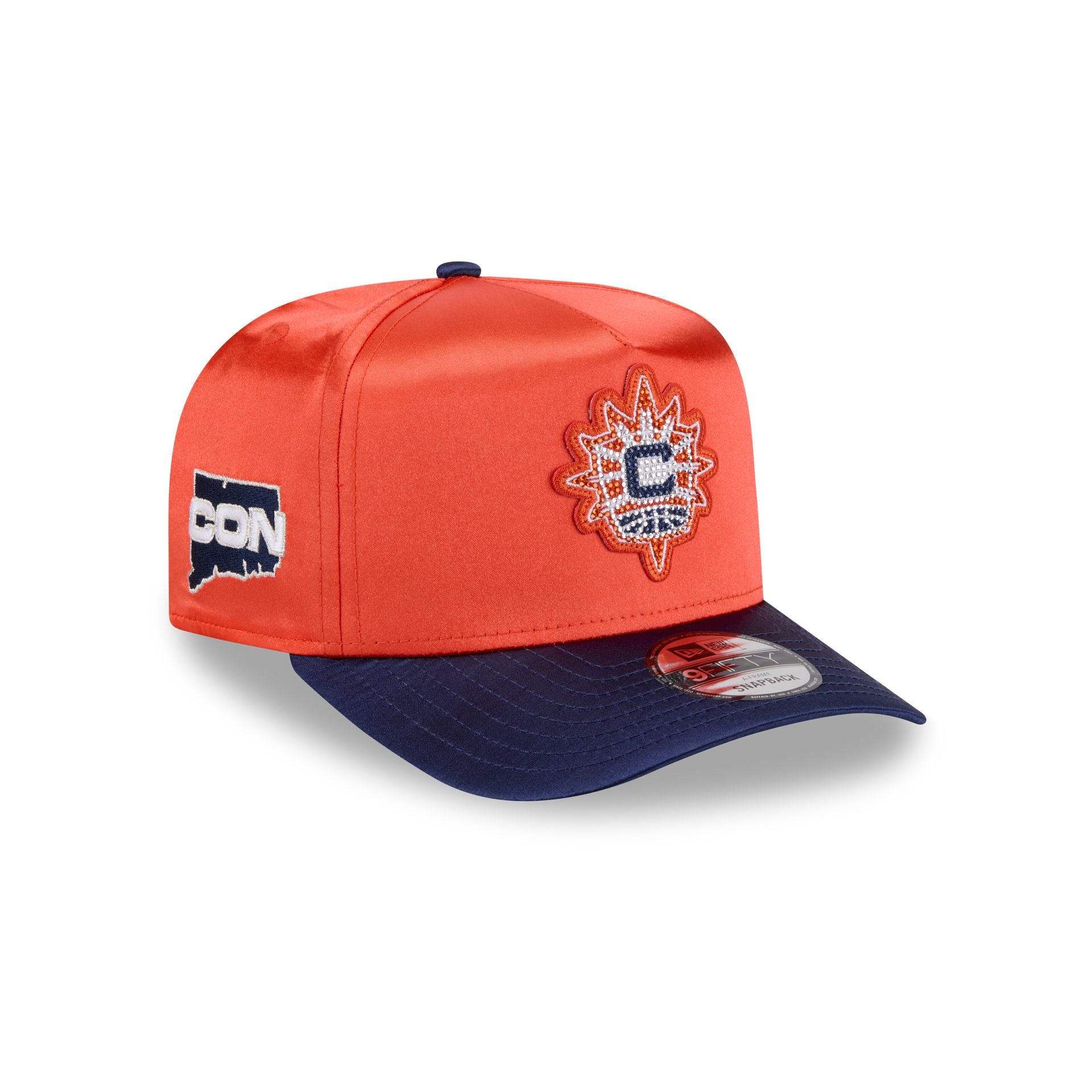 Connecticut Sun 2026 Draft Satin 9FIFTY A-Frame Snapback Hat – New