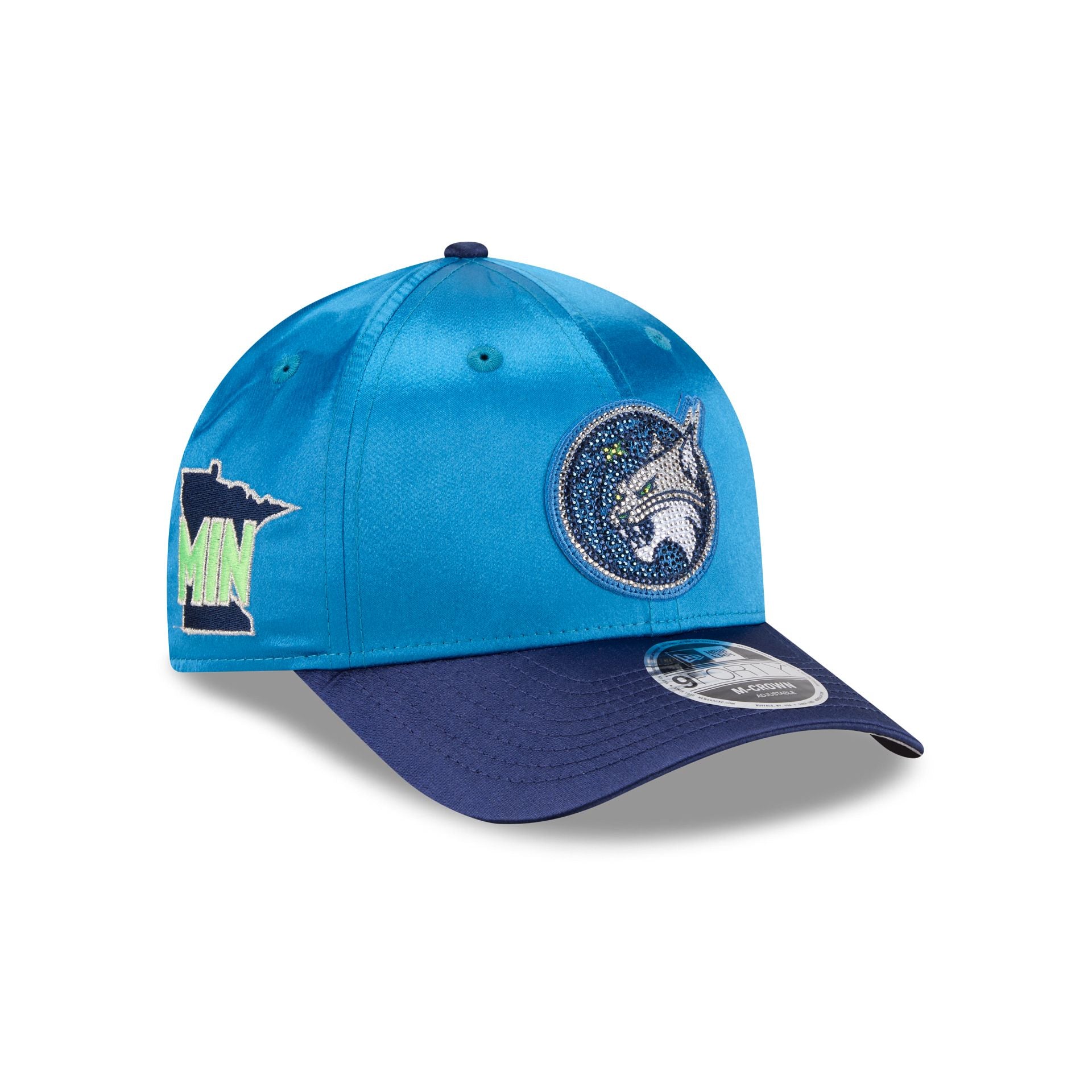 Minnesota Lynx 2026 Draft Satin 9FORTY M-Crown Snapback Hat – New