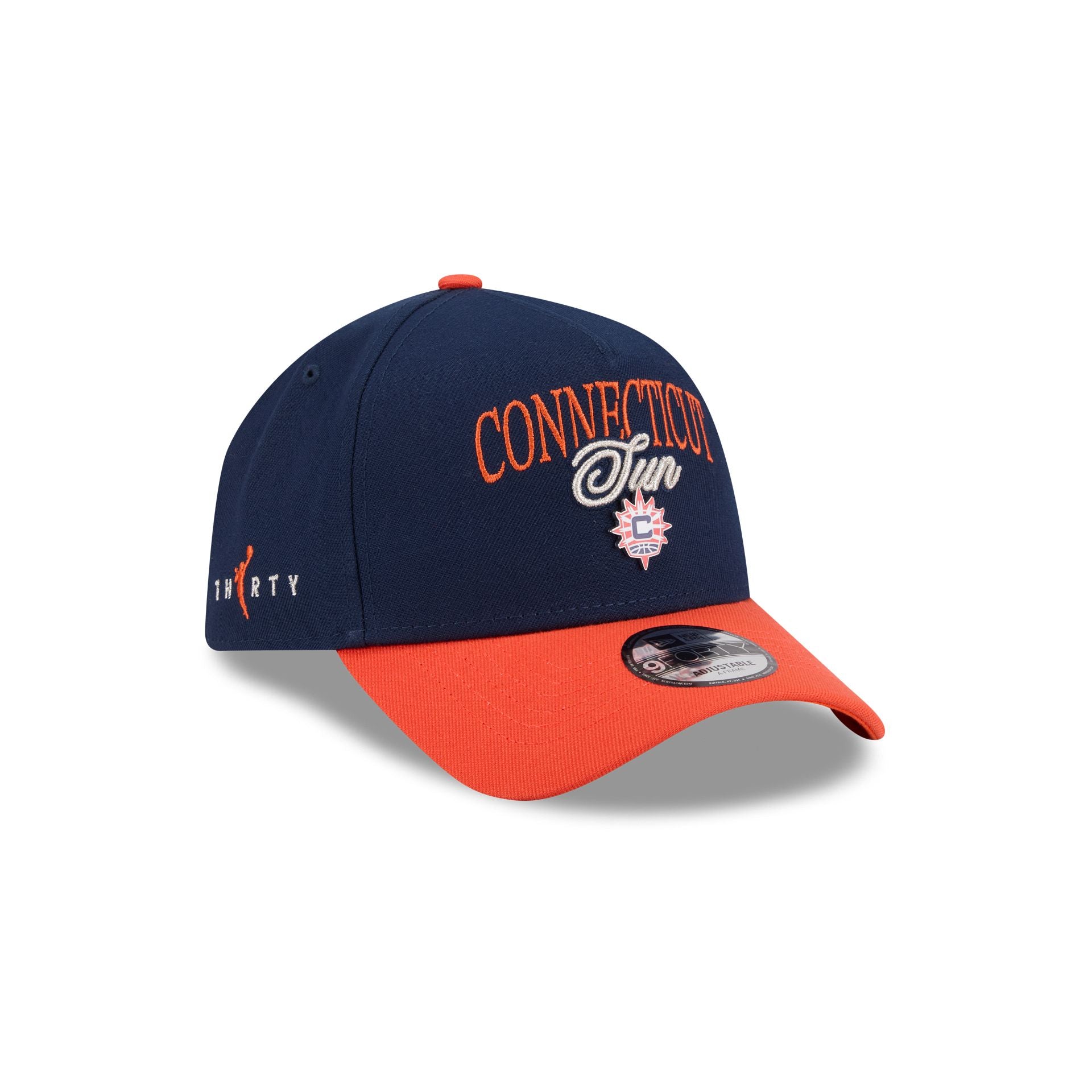 Connecticut Sun 2026 Tip-Off 9FORTY A-Frame Snapback Hat – New Era Cap