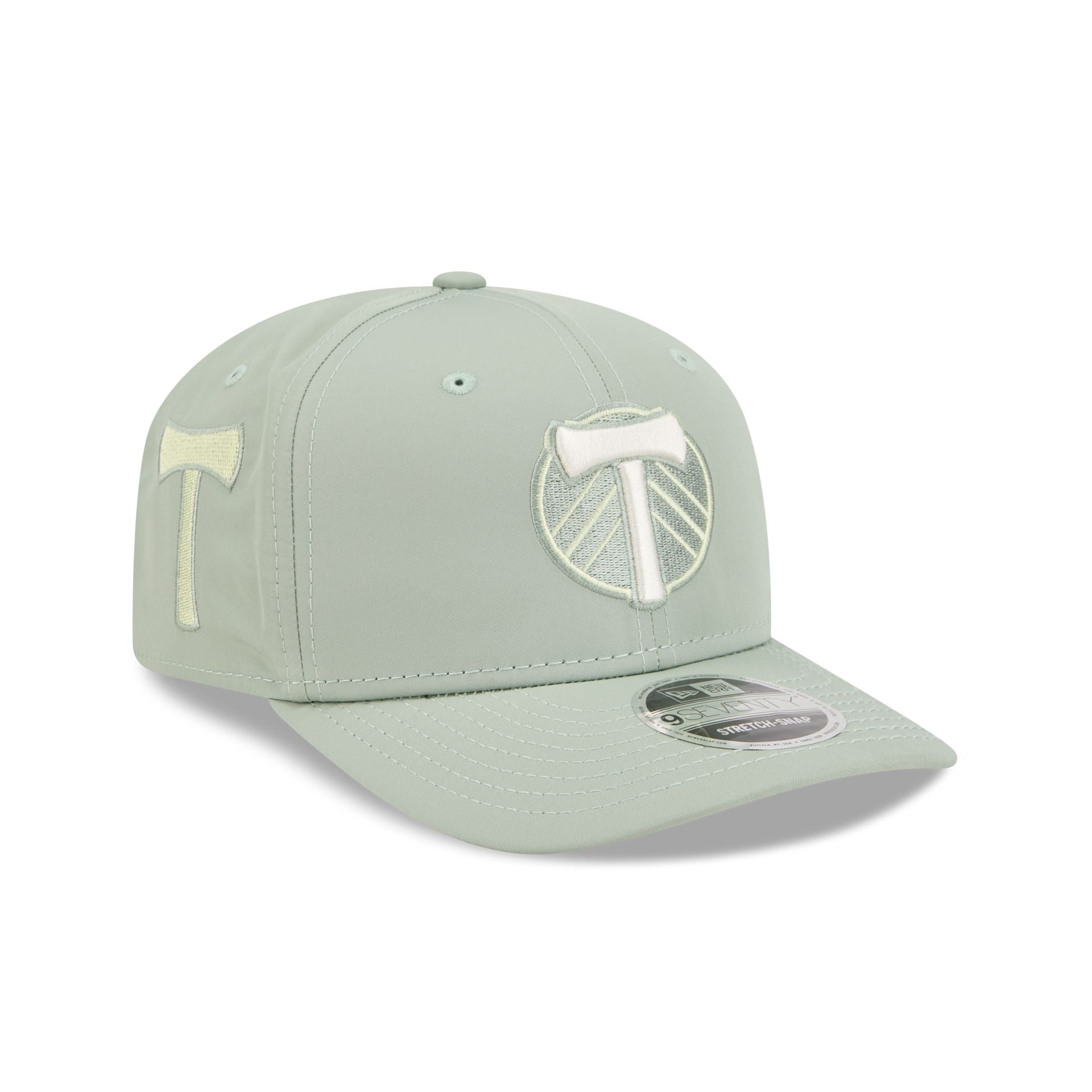 Portland Timbers 2026 Jersey Hook 9SEVENTY Stretch-Snap Hat – New