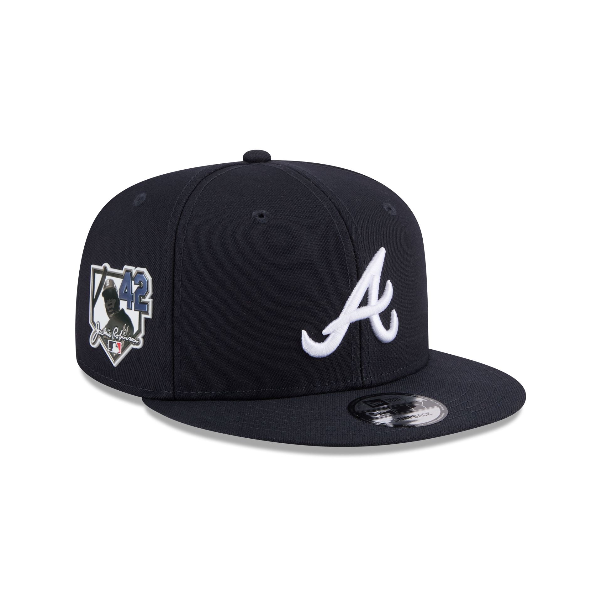 Atlanta Braves Jackie Robinson Day 2026 9FIFTY Snapback Hat – New