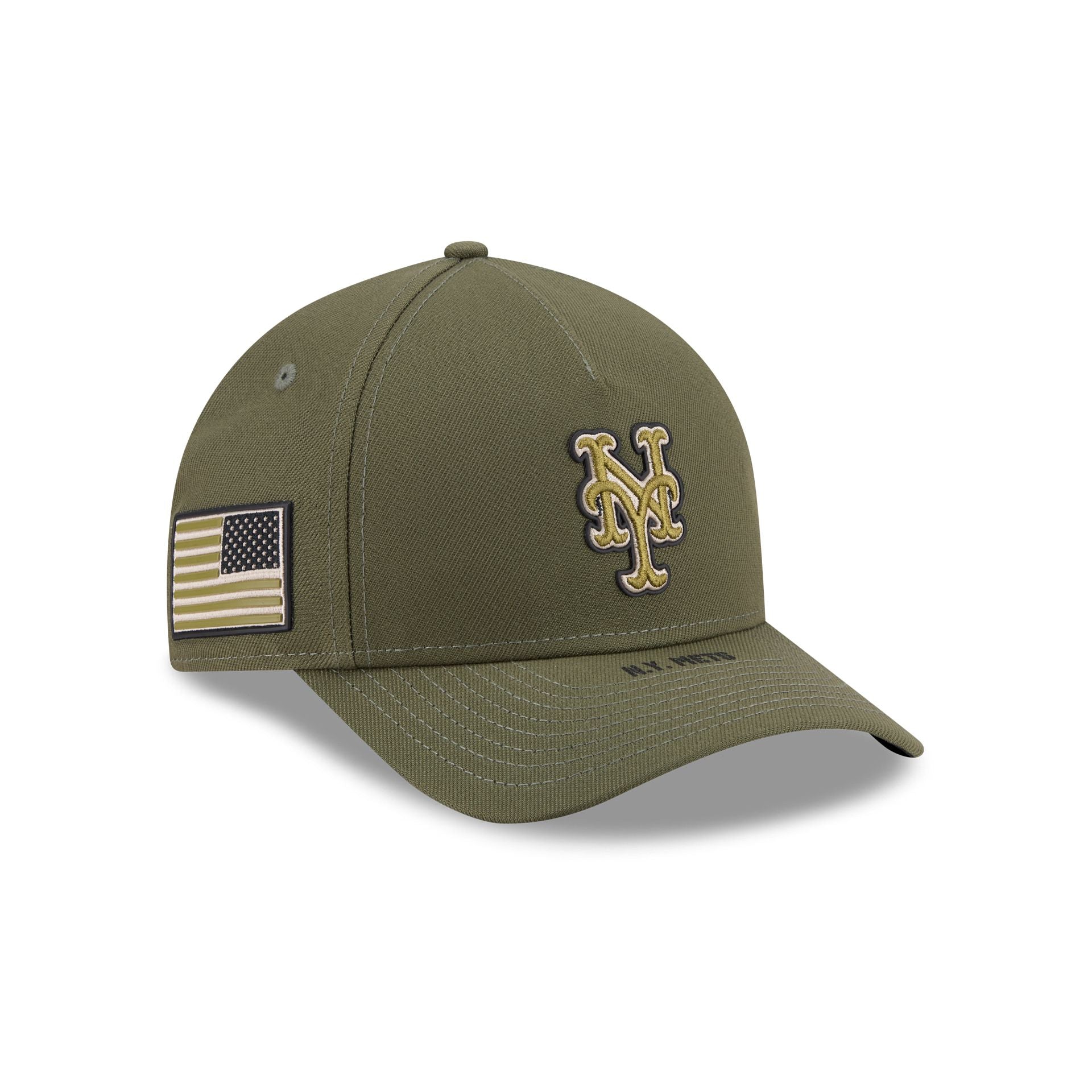 New York Mets Armed Forces Day 2026 9FORTY M-Crown A-Frame