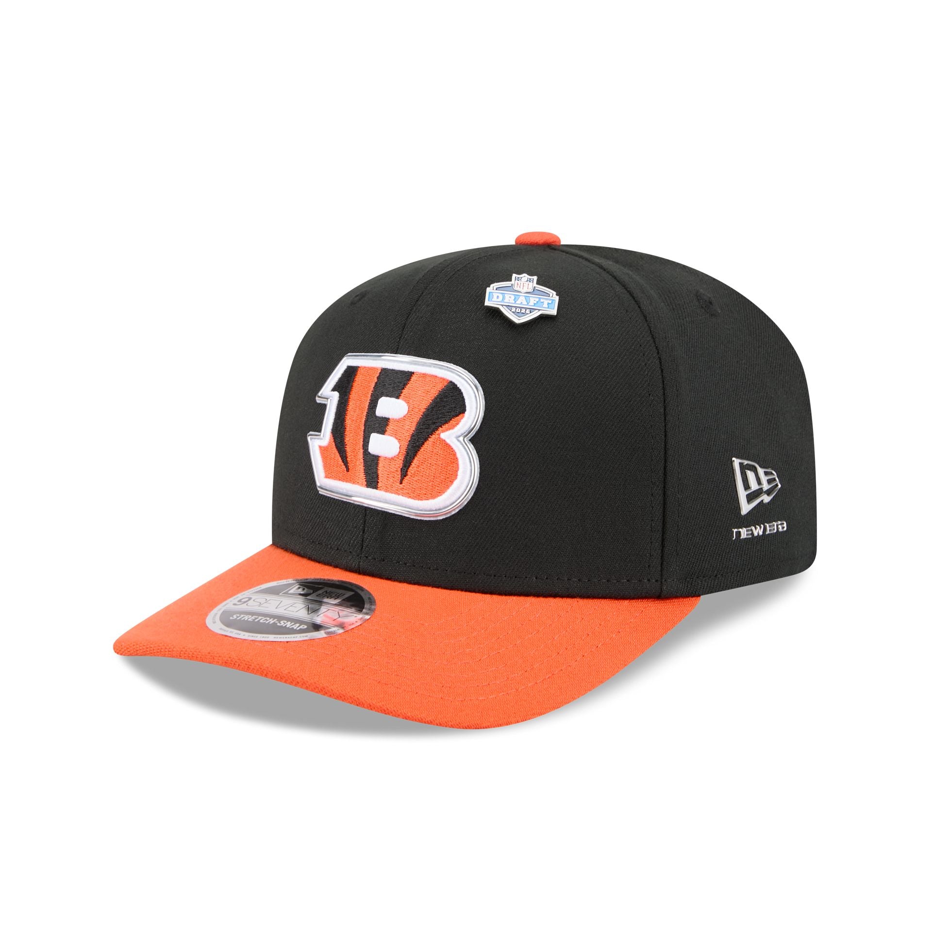 Cincinnati Bengals 2026 Draft 9SEVENTY Stretch-Snap Hat – New Era Cap