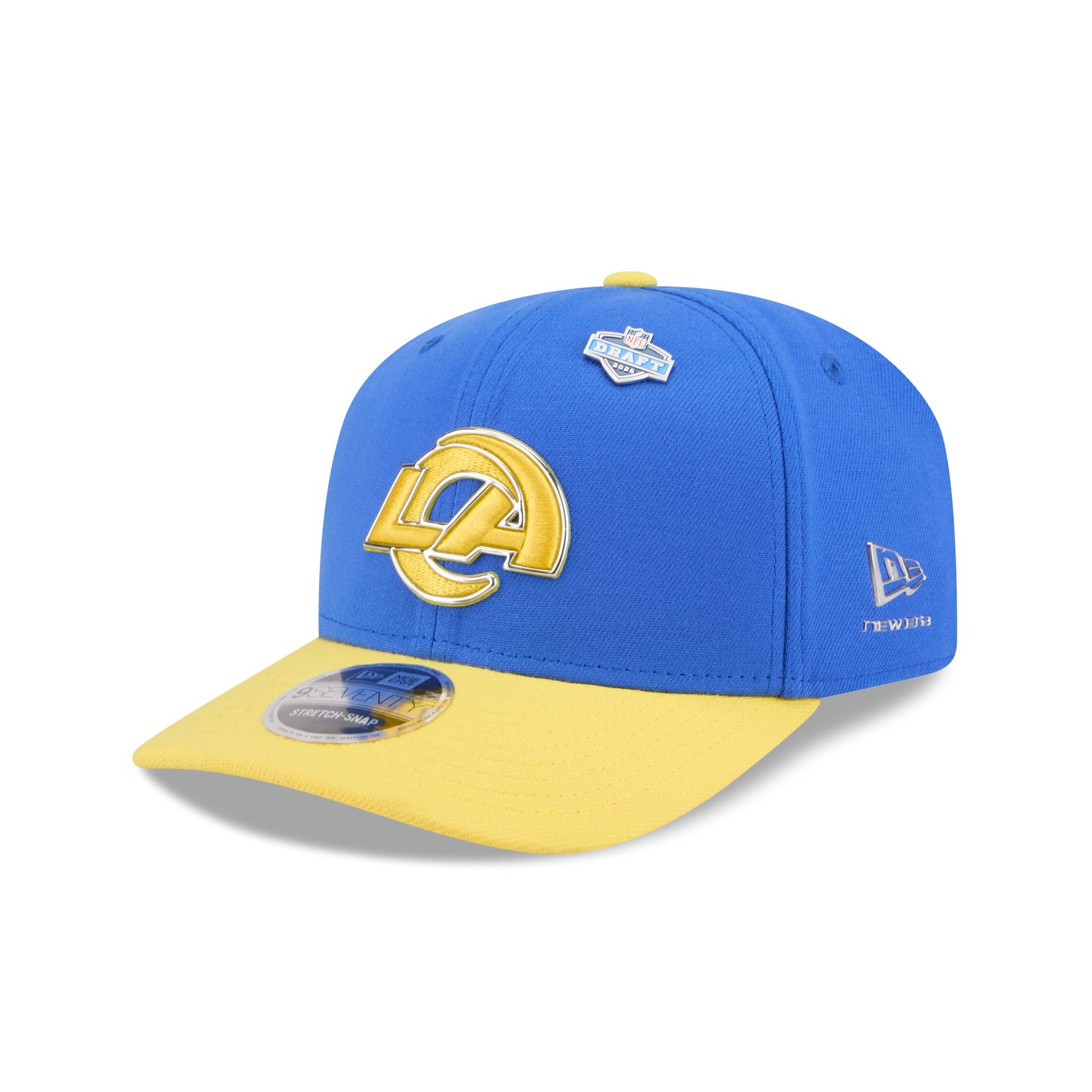 Los Angeles Rams 2026 Draft 9SEVENTY Stretch-Snap Hat – New Era Cap