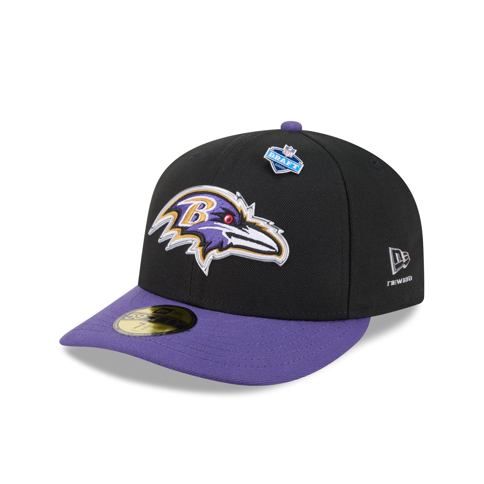 Baltimore Ravens 2026 Draft 59FIFTY Fitted Hat – New Era Cap