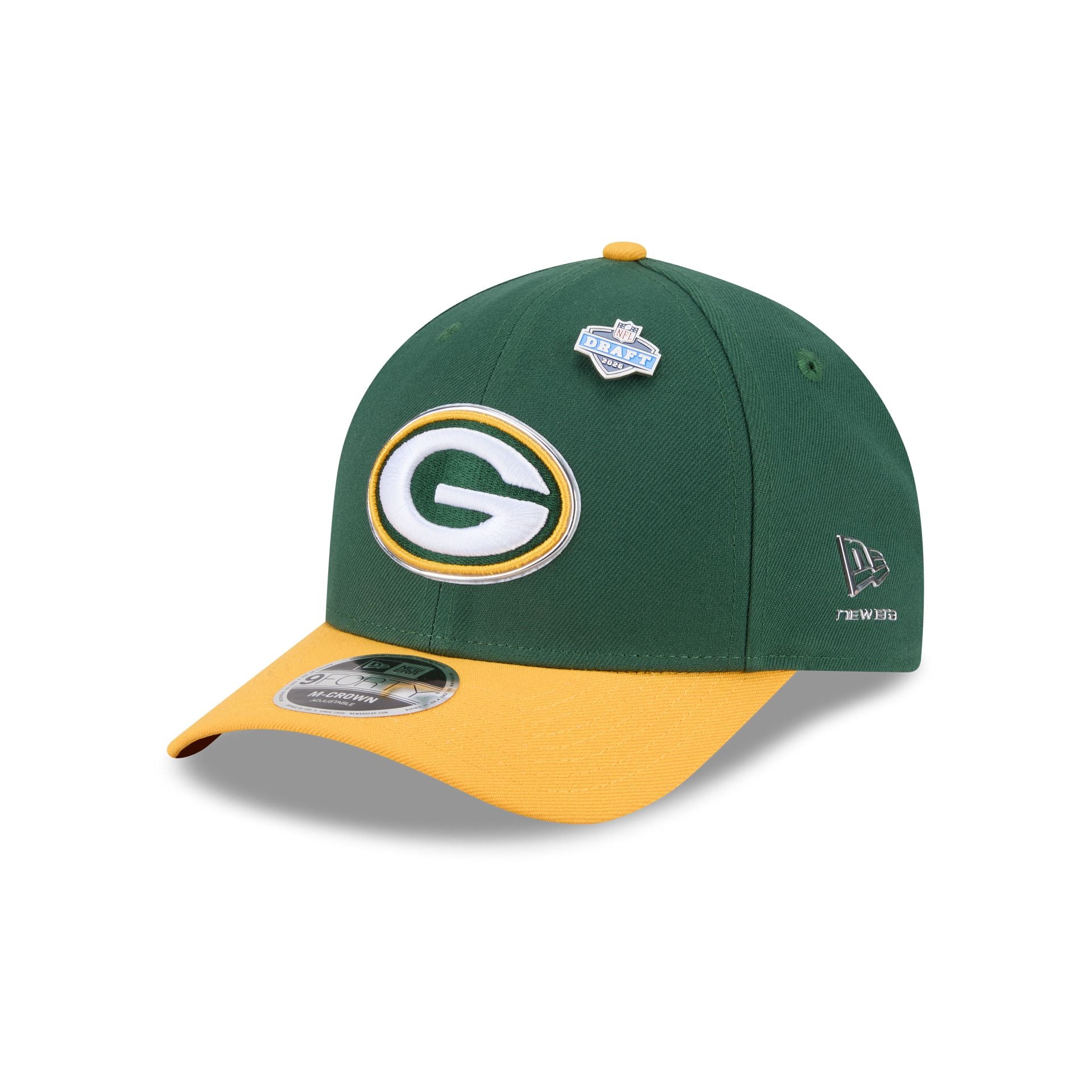 Green Bay Packers 2026 Draft 9FORTY M-Crown Snapback Hat – New Era Cap