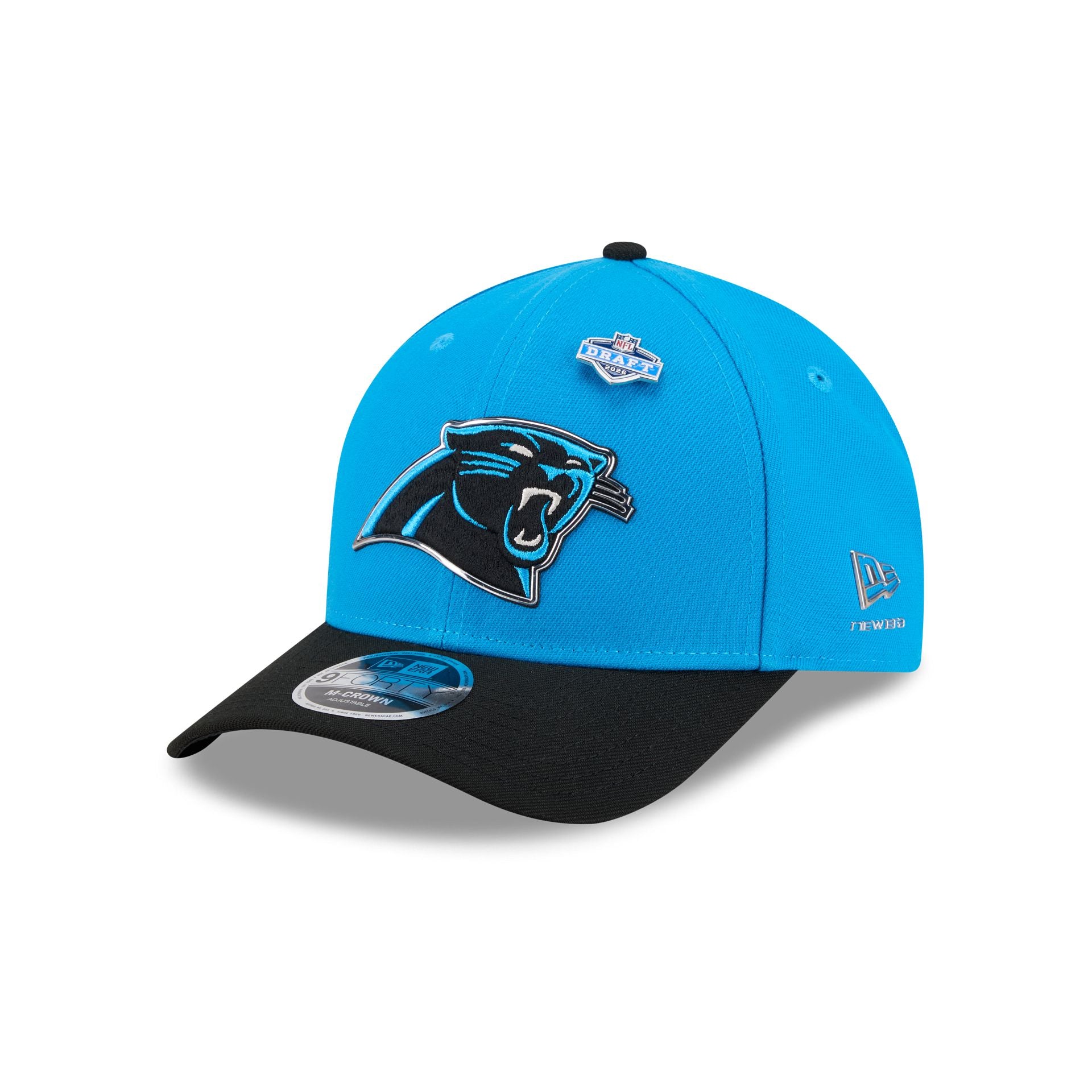 Carolina Panthers 2026 Draft 9FORTY M-Crown Snapback Hat – New Era Cap