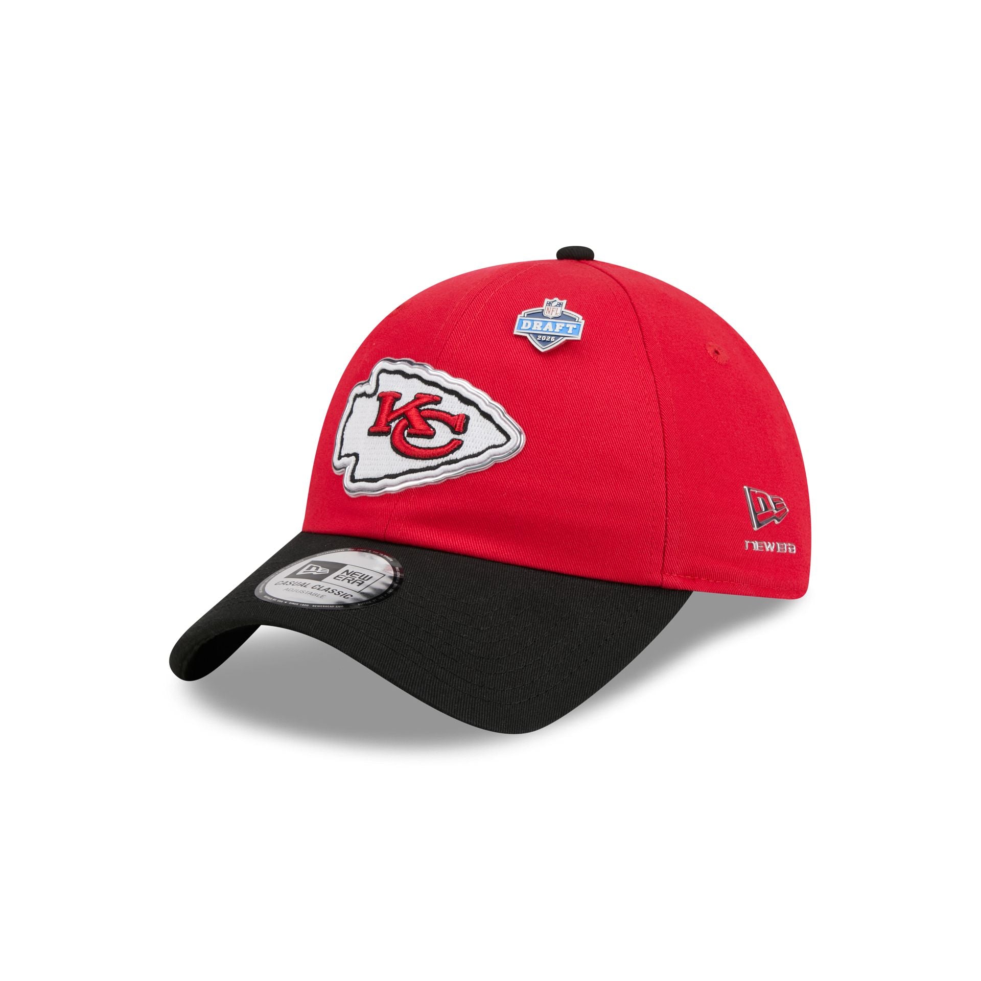 Kansas City Chiefs 2026 Draft Casual Classic Adjustable Hat – New