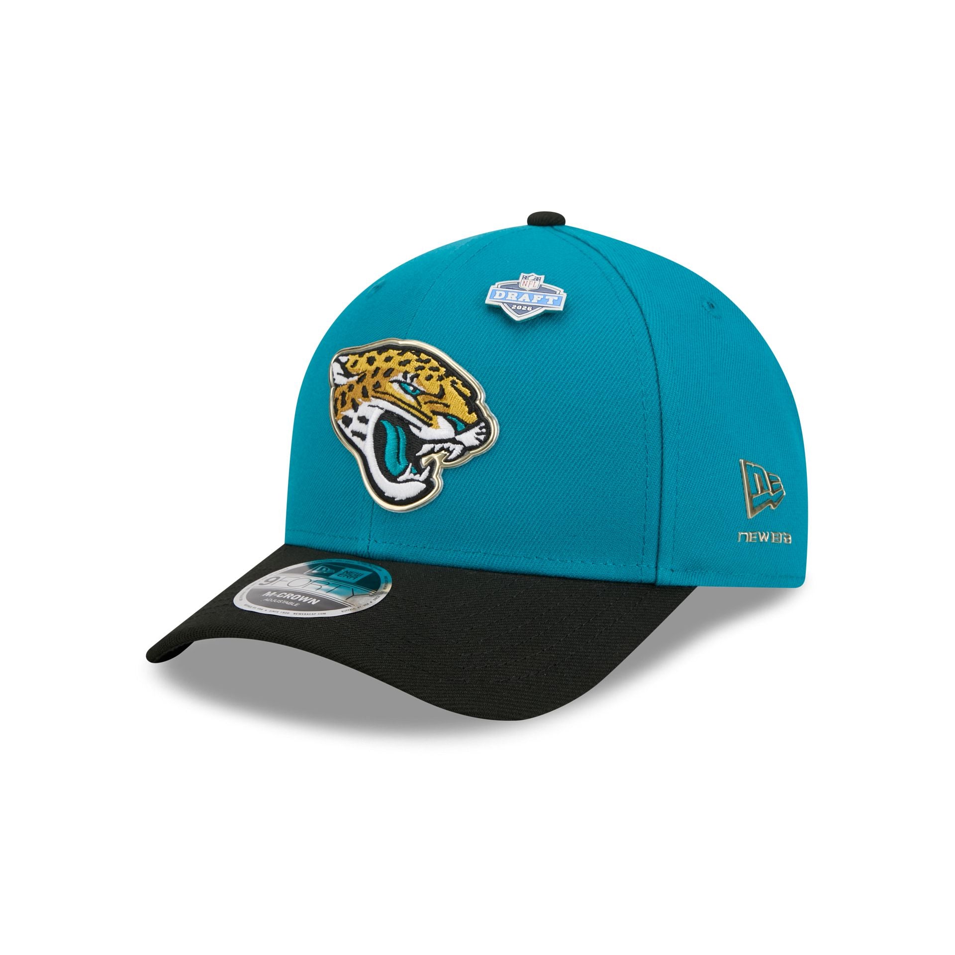 Jacksonville Jaguars 2026 Draft 9FORTY M-Crown Snapback Hat – New