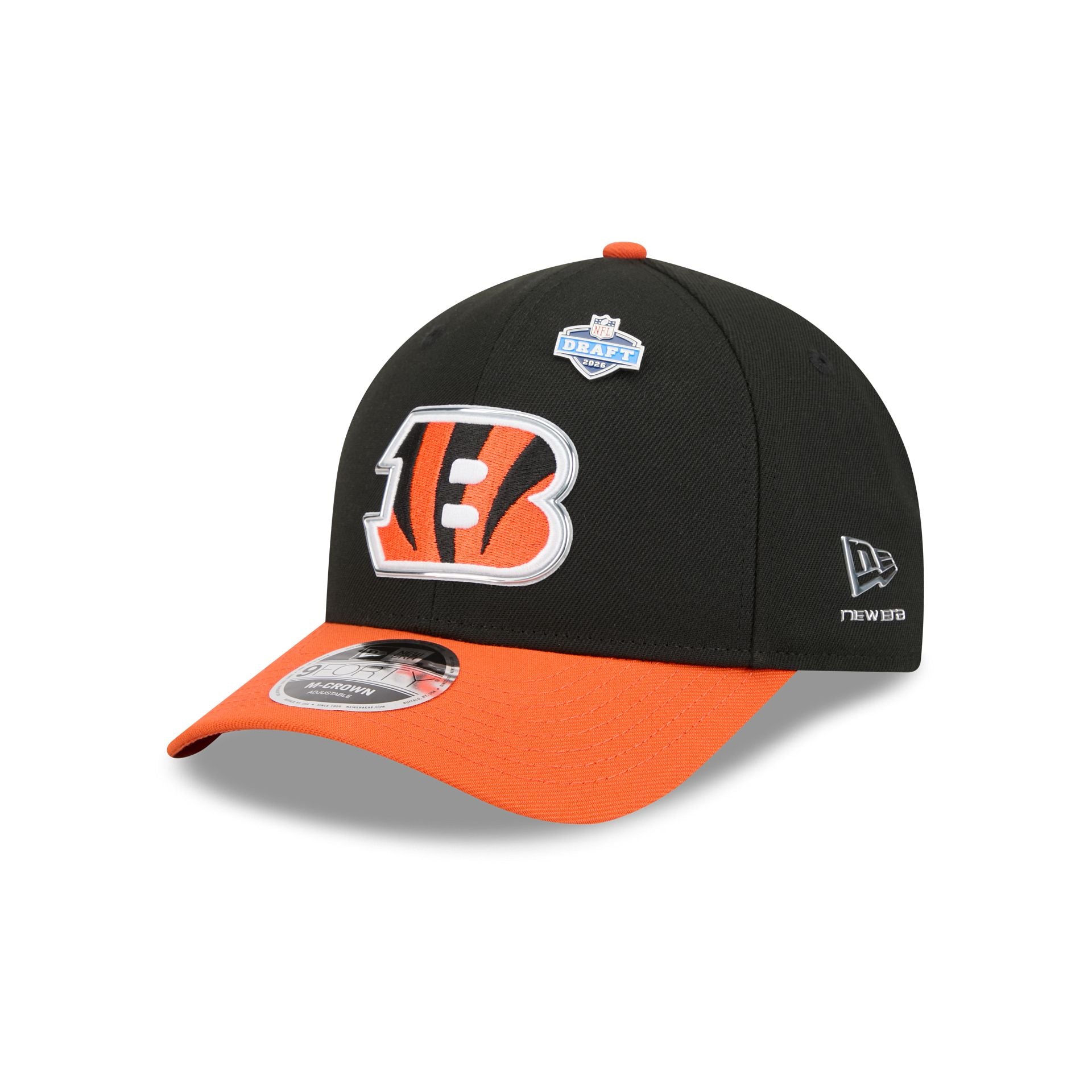 Cincinnati Bengals 2026 Draft 9FORTY M-Crown Snapback Hat – New