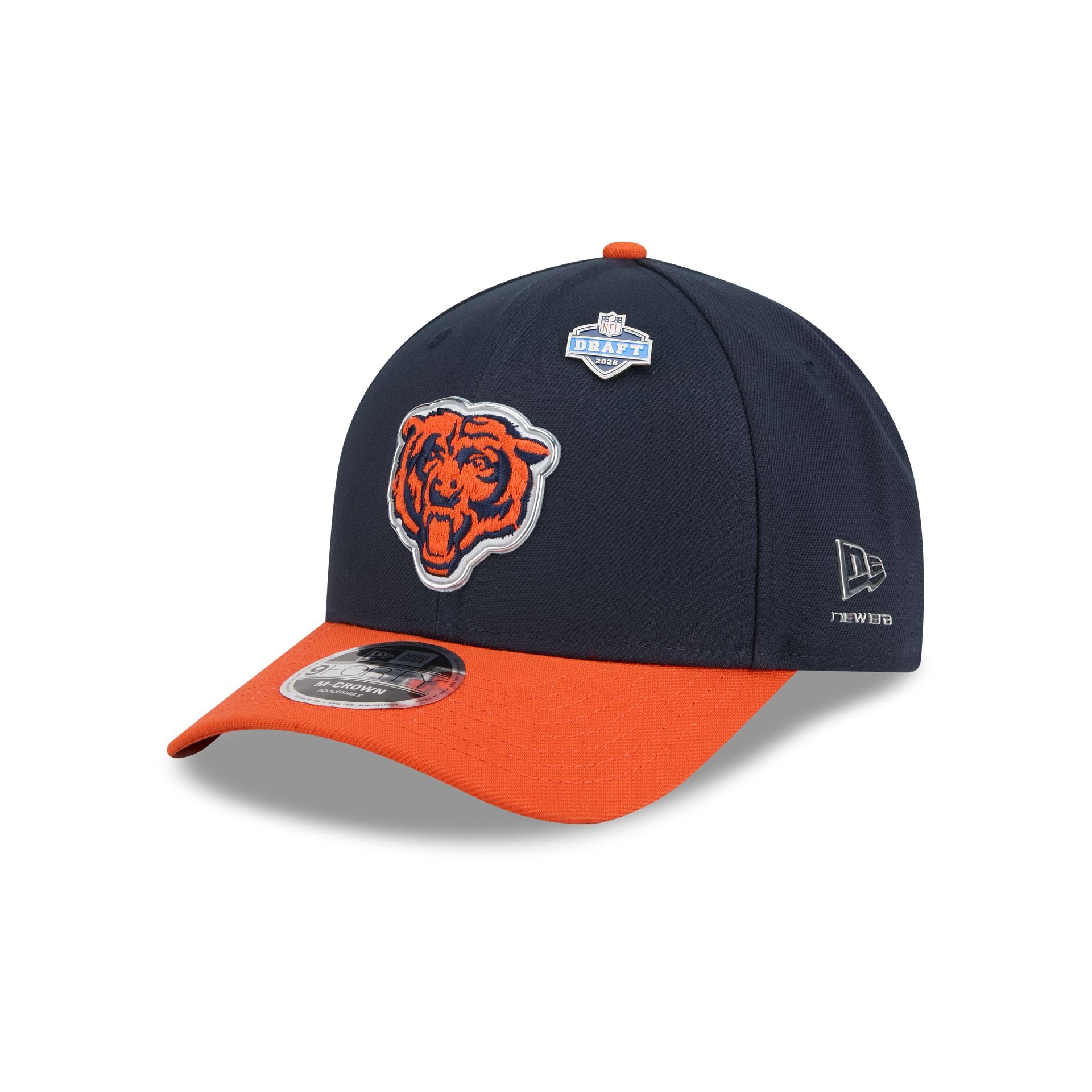 Chicago Bears 2026 Draft 9FORTY M-Crown Snapback Hat – New Era Cap