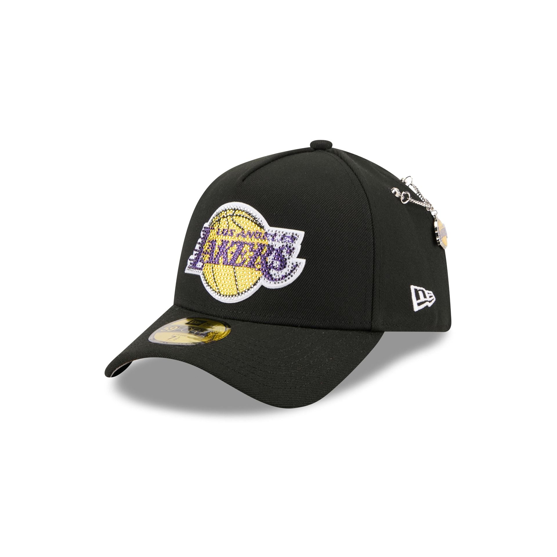 Los Angeles Lakers 2026 Draft Black 59FORTY A-Frame Fitted Hat