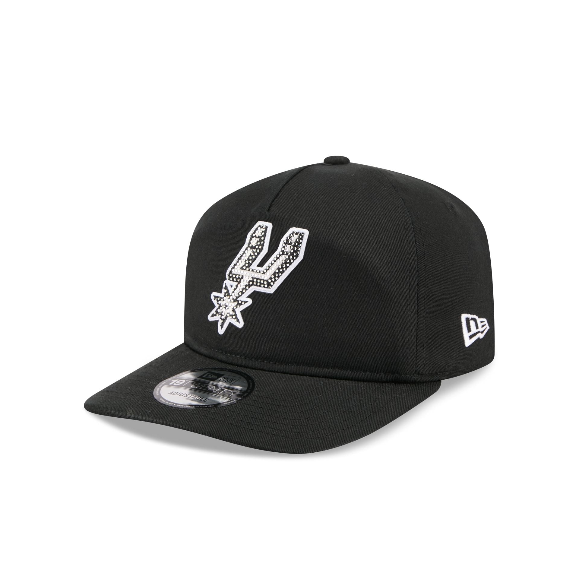 San Antonio Spurs 2026 Draft Black 19TWENTY Adjustable Hat – New