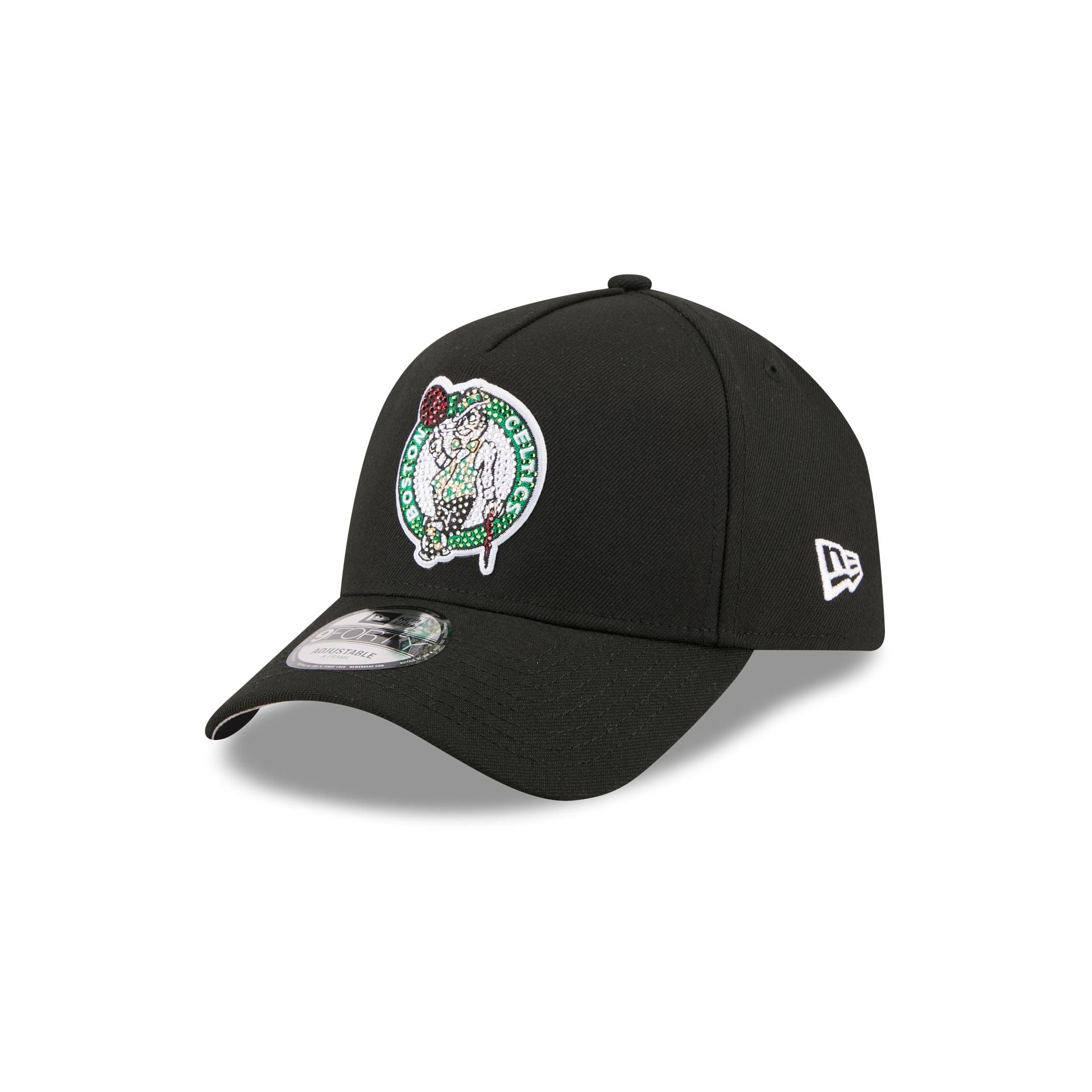 Boston Celtics 2026 Draft Black 9FORTY A-Frame Snapback Hat – New
