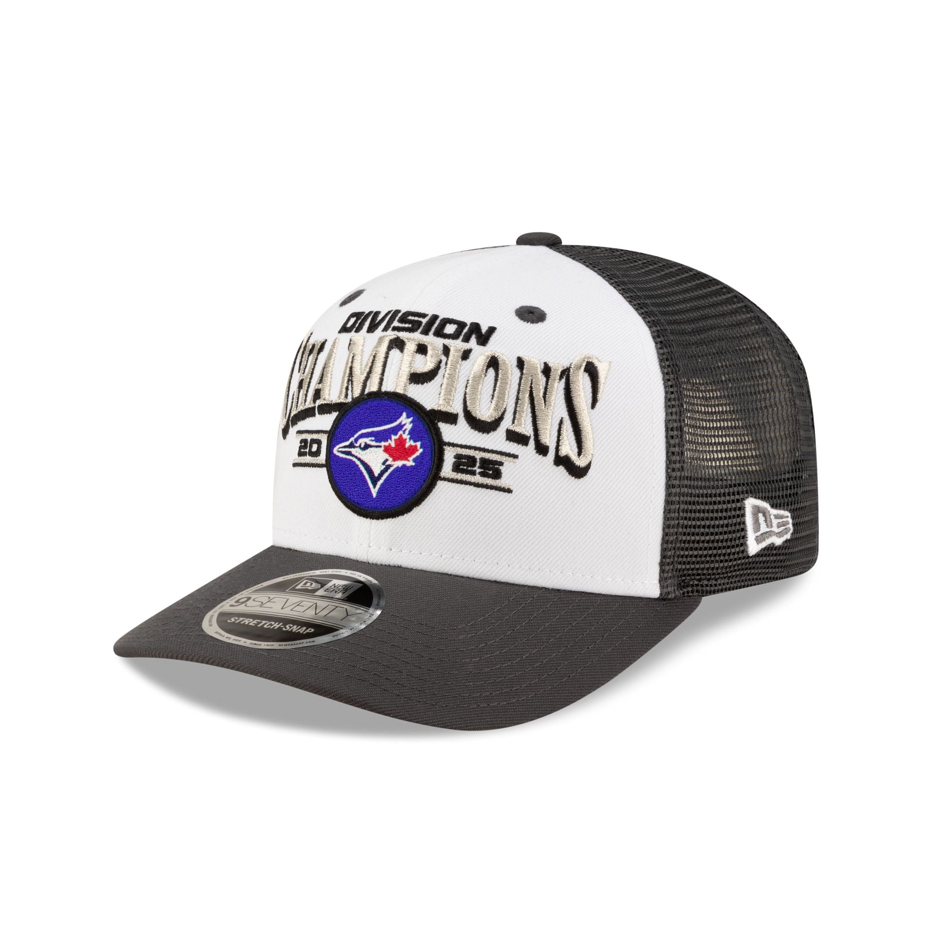 Toronto Blue Jays 2025 Regular Season Division Champions Locker Room 9SEVENTY Stretch-Snap Hat