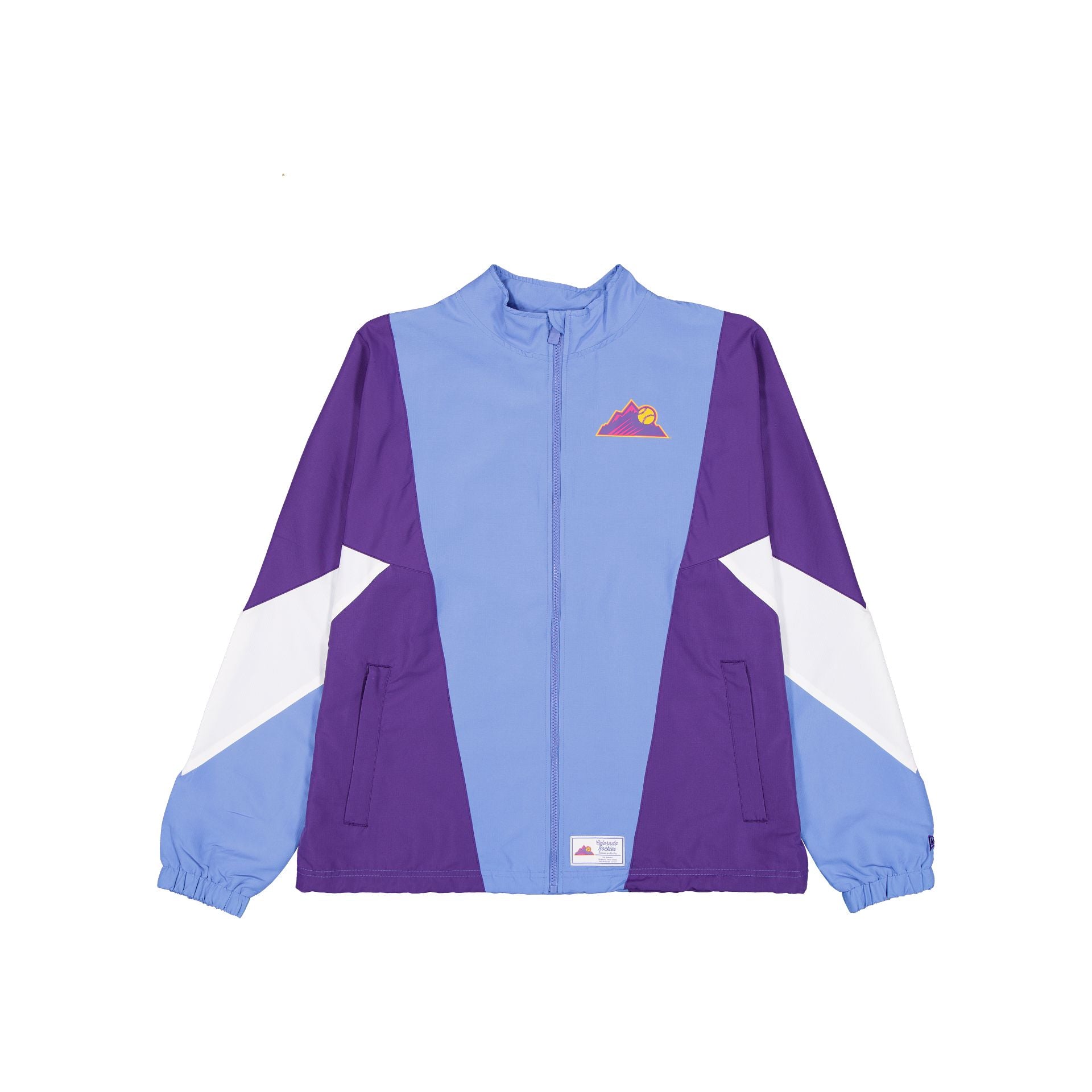 Colorado Rockies 2026 City Connect Color Block Windbreaker – New