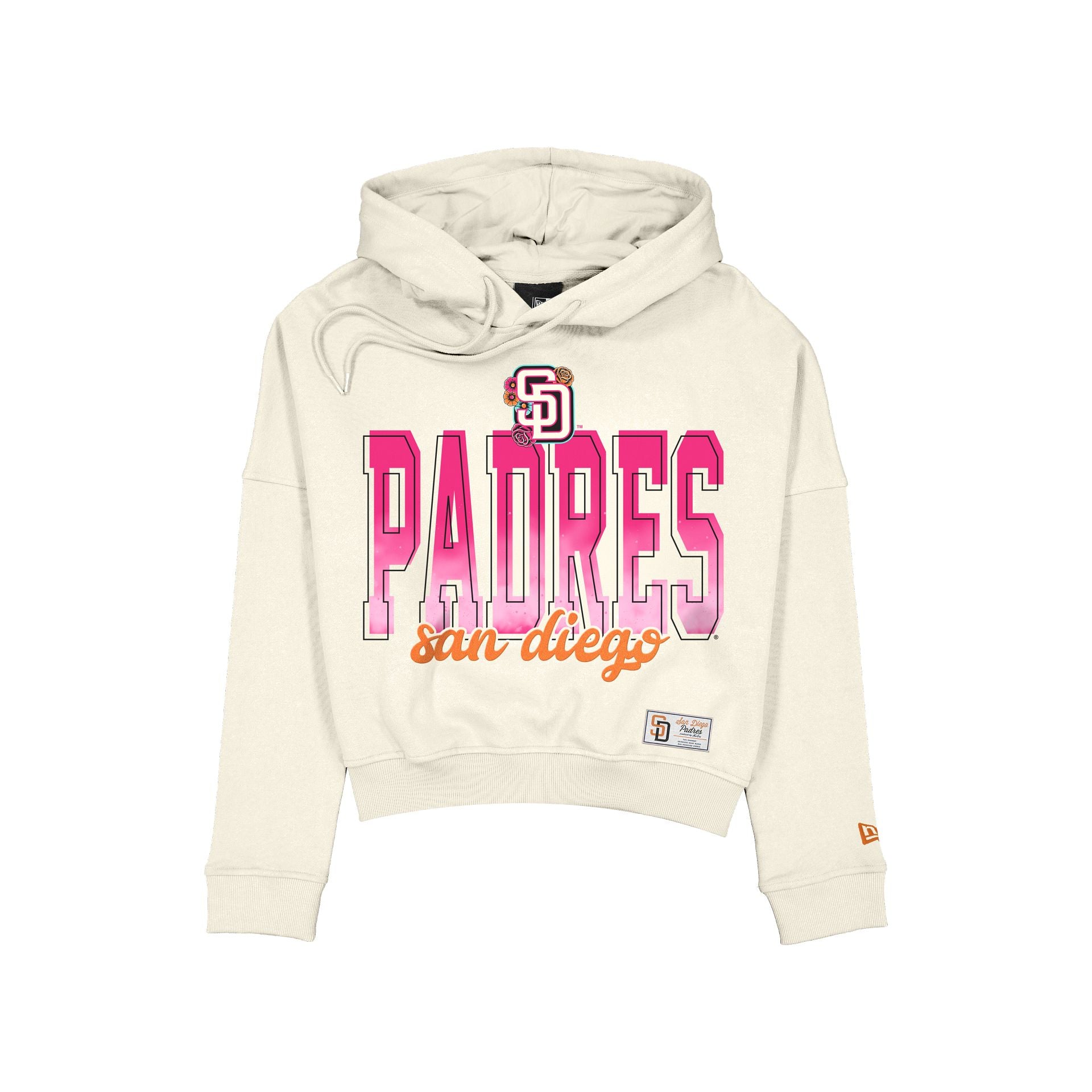 San Diego Padres 2026 City Connect Women's Cropped Hoodie – New