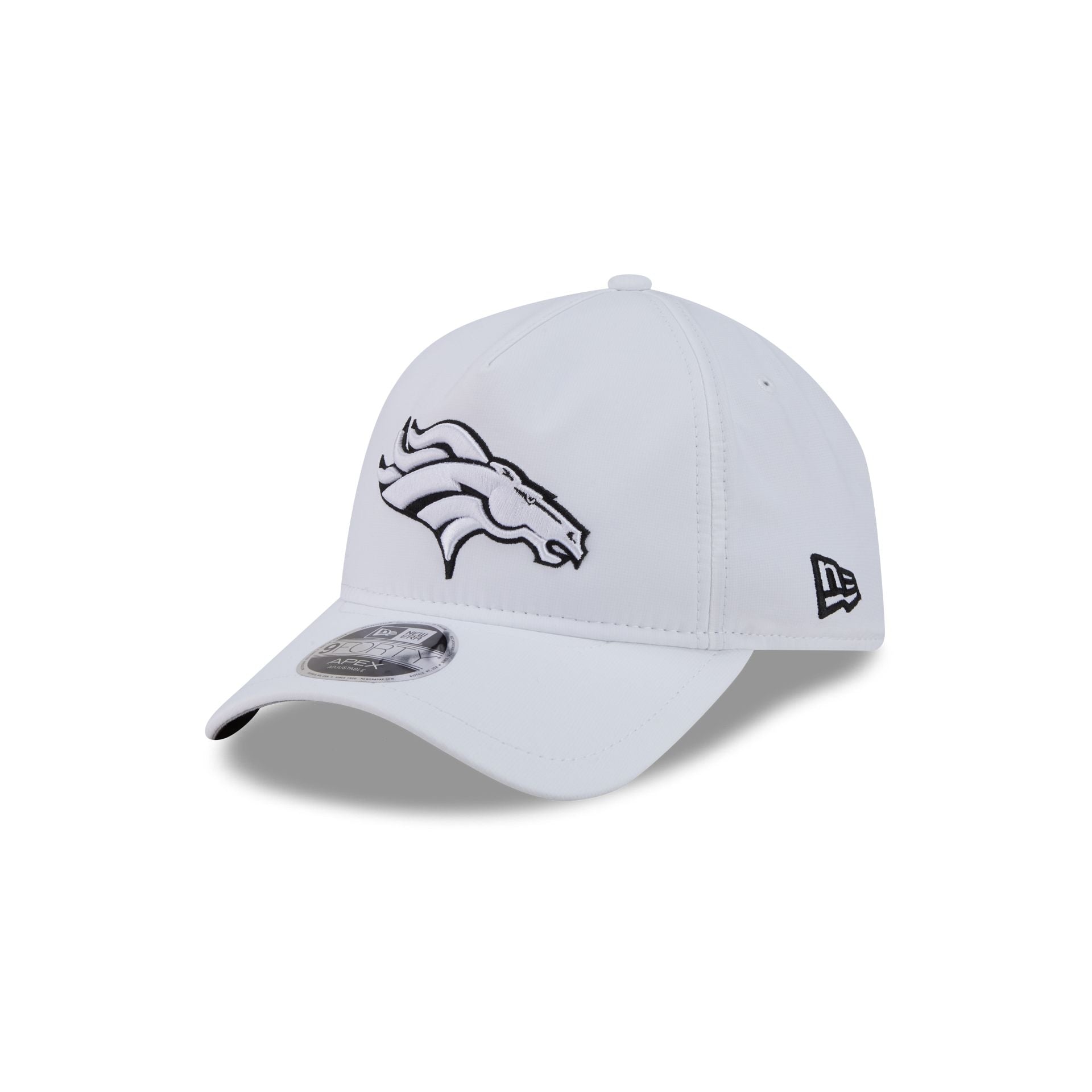 Denver Broncos White 9FORTY APEX Snapback Hat – New Era Cap