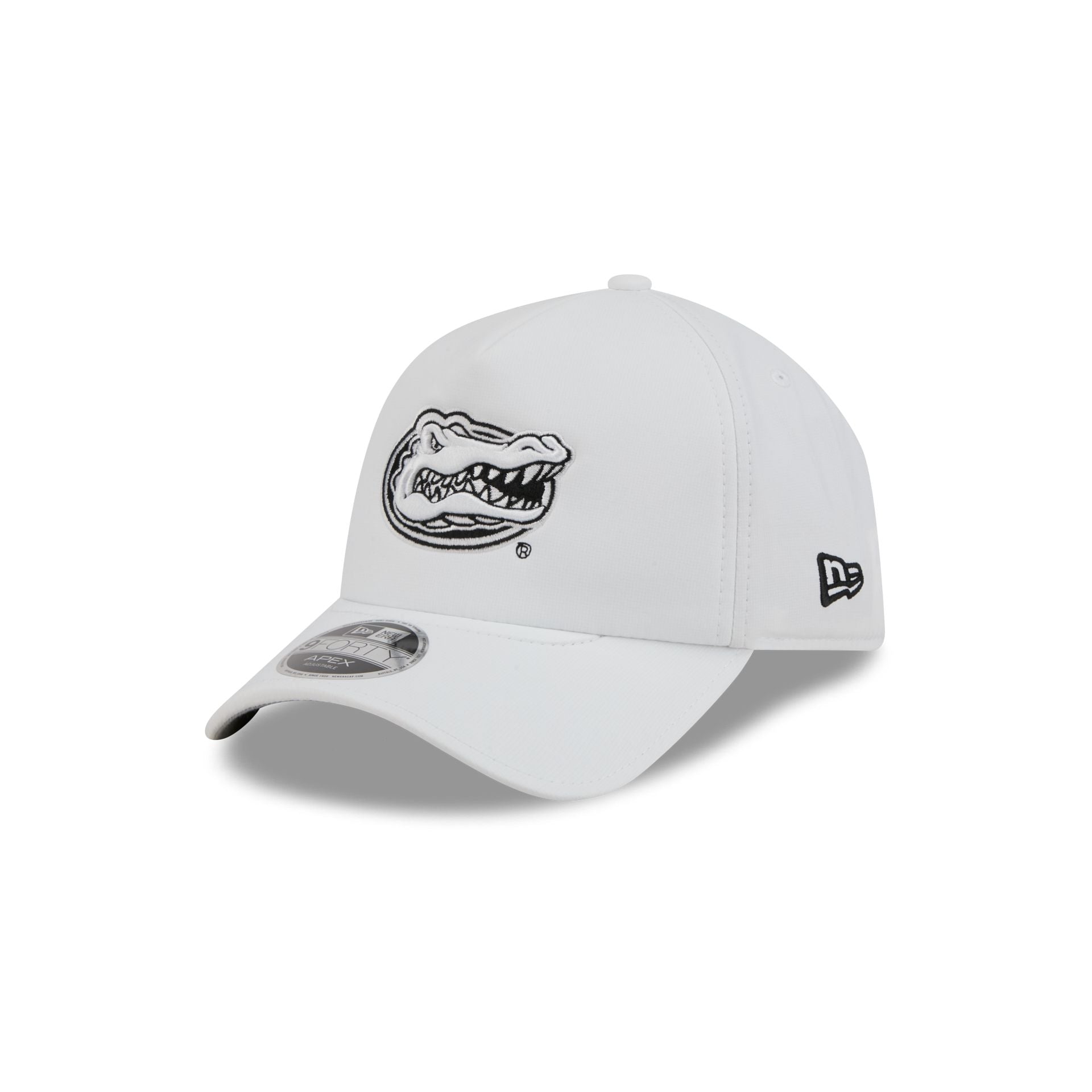 Florida Gators White 9FORTY APEX Snapback Hat – New Era Cap