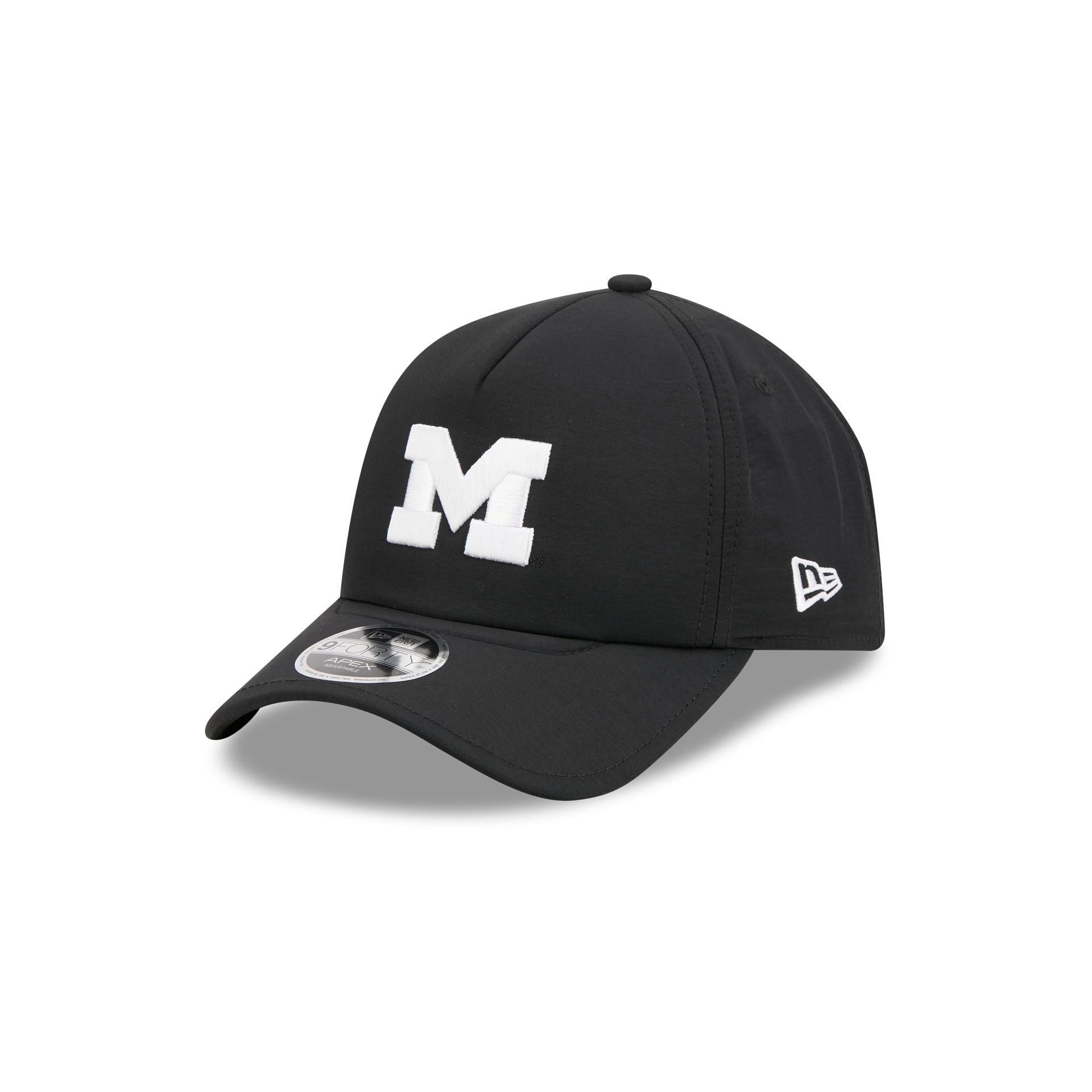 Michigan Wolverines Black 9FORTY APEX Snapback Hat – New Era Cap
