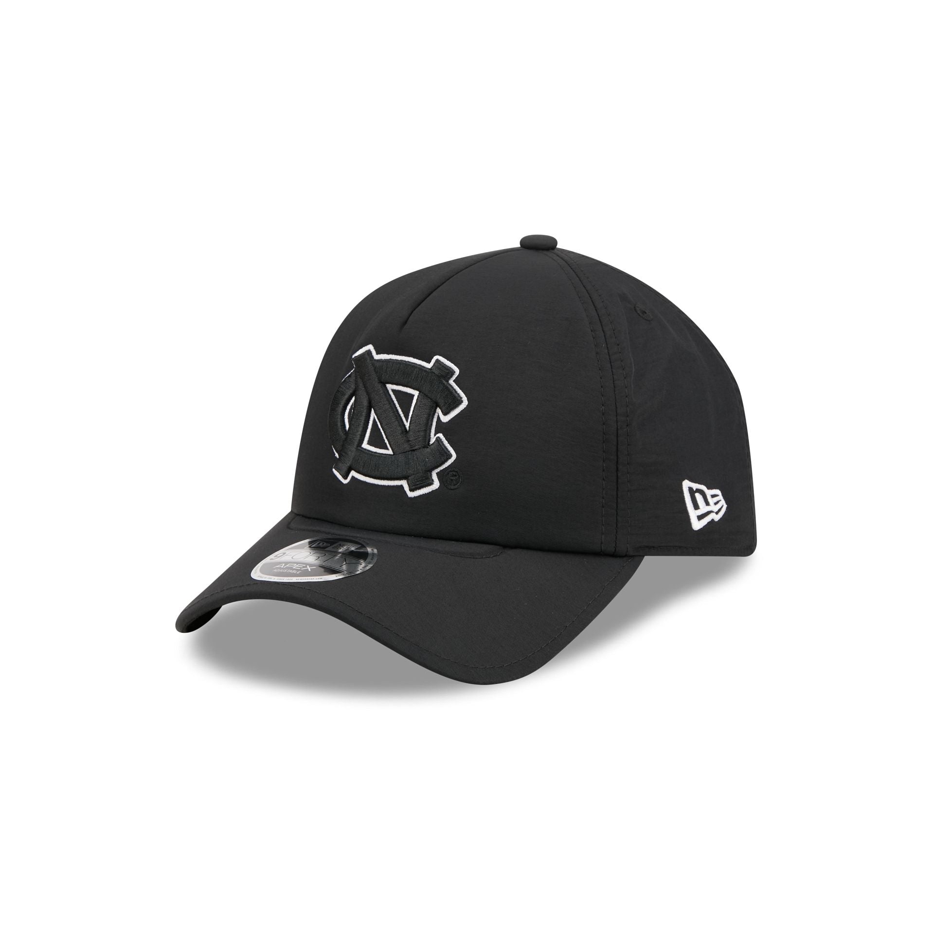 North Carolina Tar Heels Black 9FORTY APEX Snapback Hat – New Era Cap