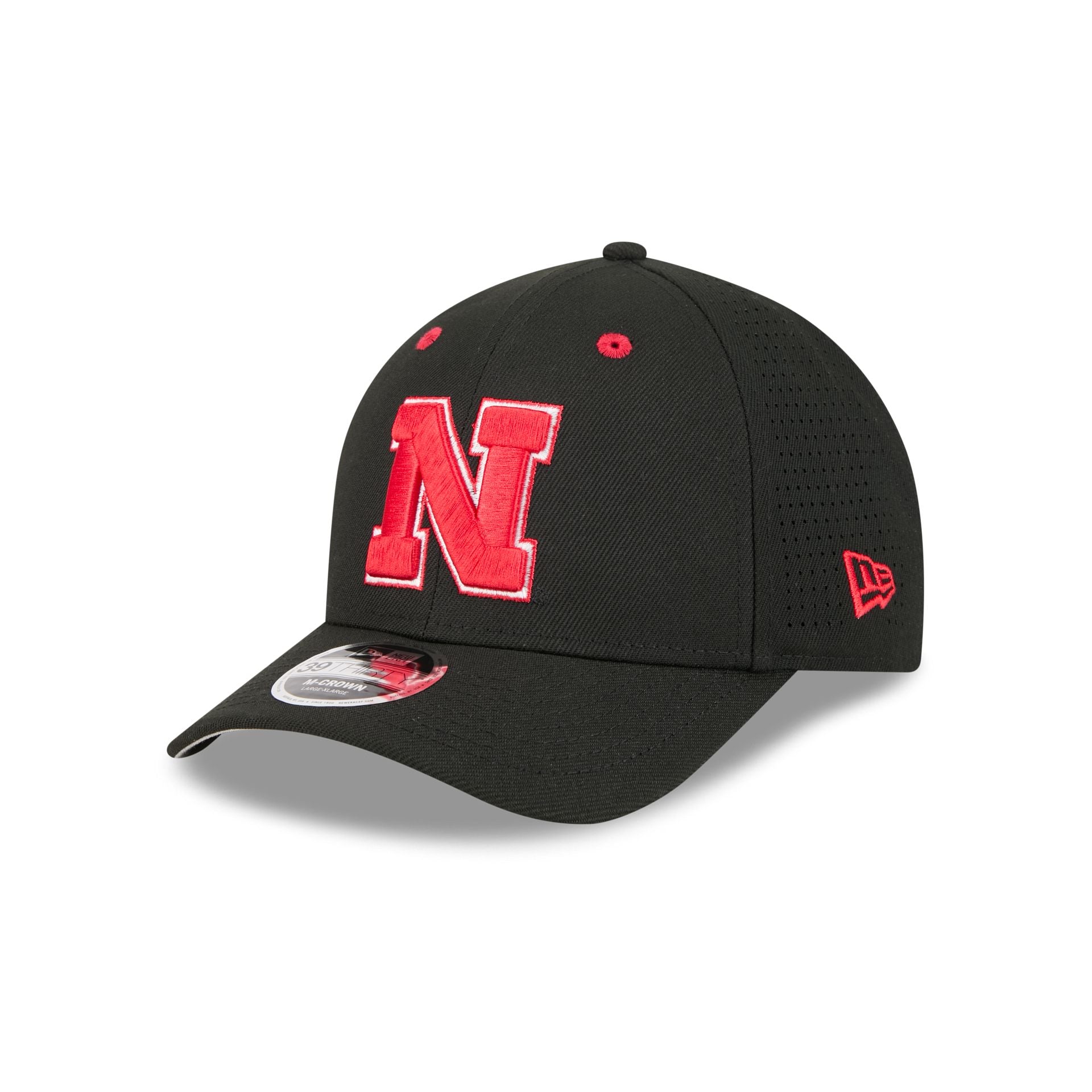 New Era x adidas Nebraska Cornhuskers Black 9FORTY M-Crown