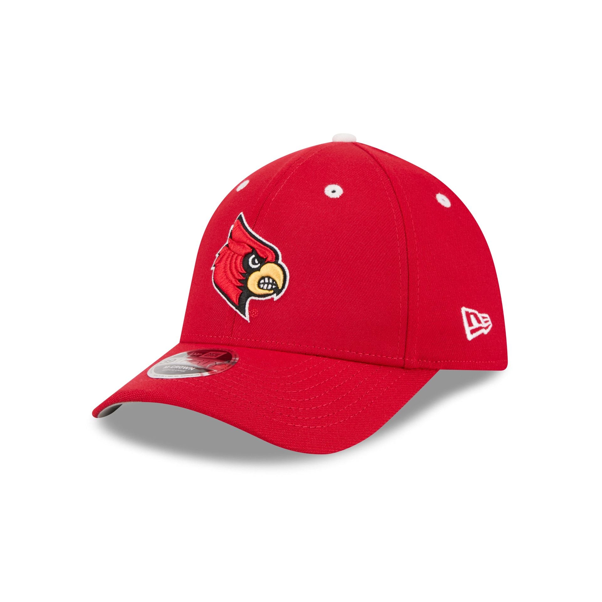 New Era x adidas Louisville Cardinals 39THIRTY M-Crown Stretch Fit
