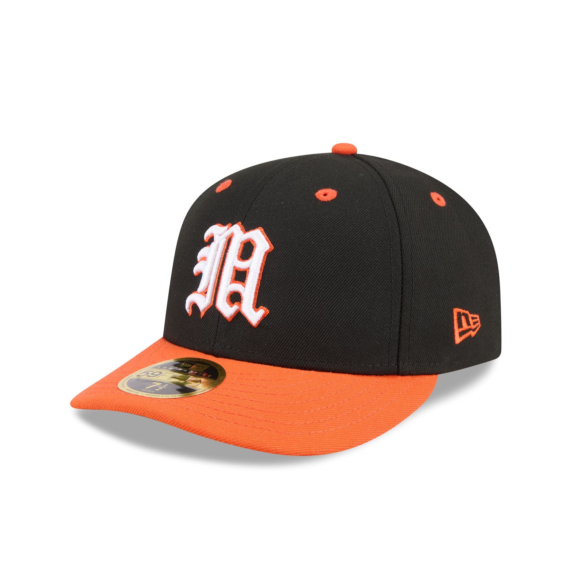 New Era x adidas Miami Hurricanes Black Low Profile 59FIFTY Fitted