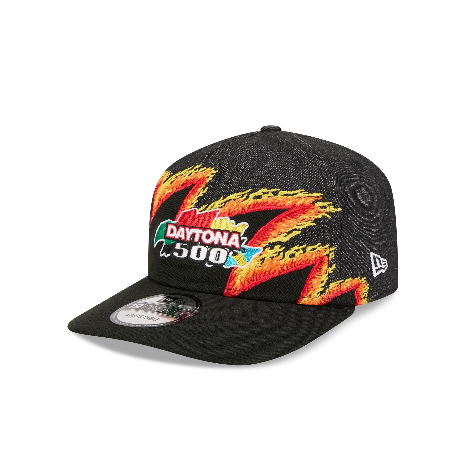 NASCAR DAYTONA 500 Black Denim 19TWENTY Snapback Hat – New Era Cap