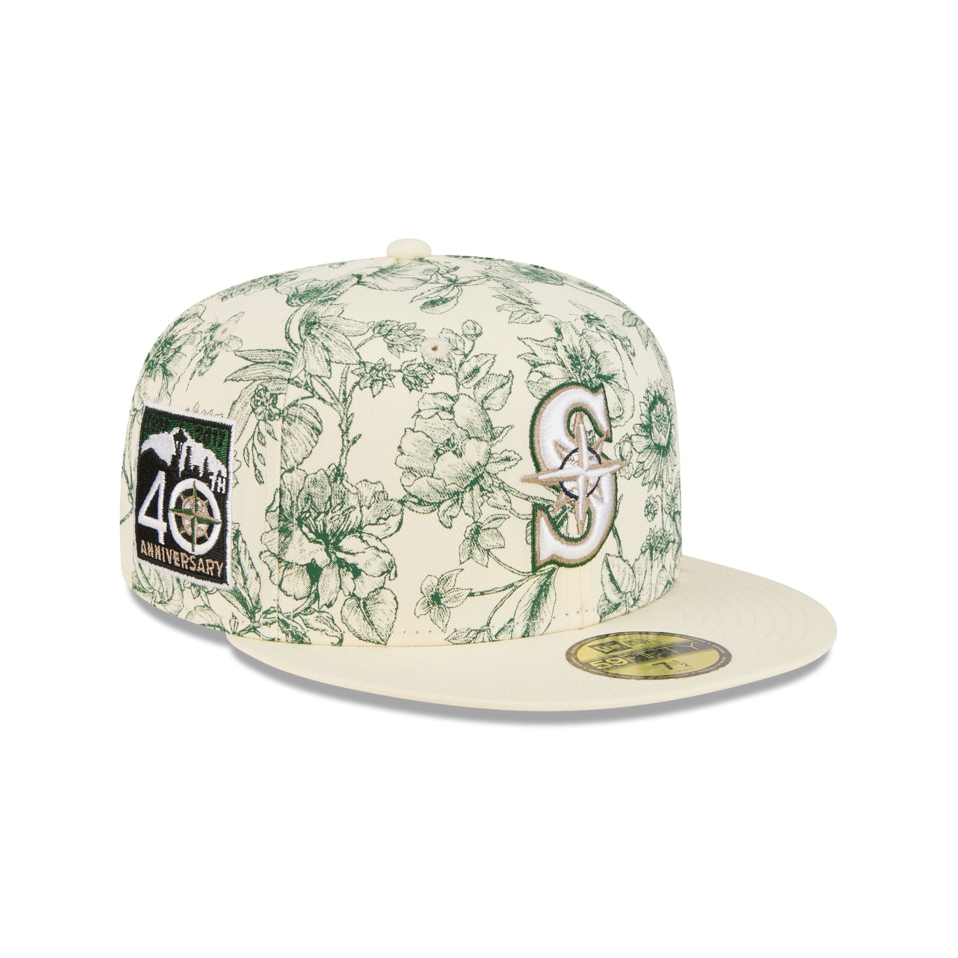 Seattle Mariners Spring Floral 59FIFTY Fitted Hat – New Era Cap