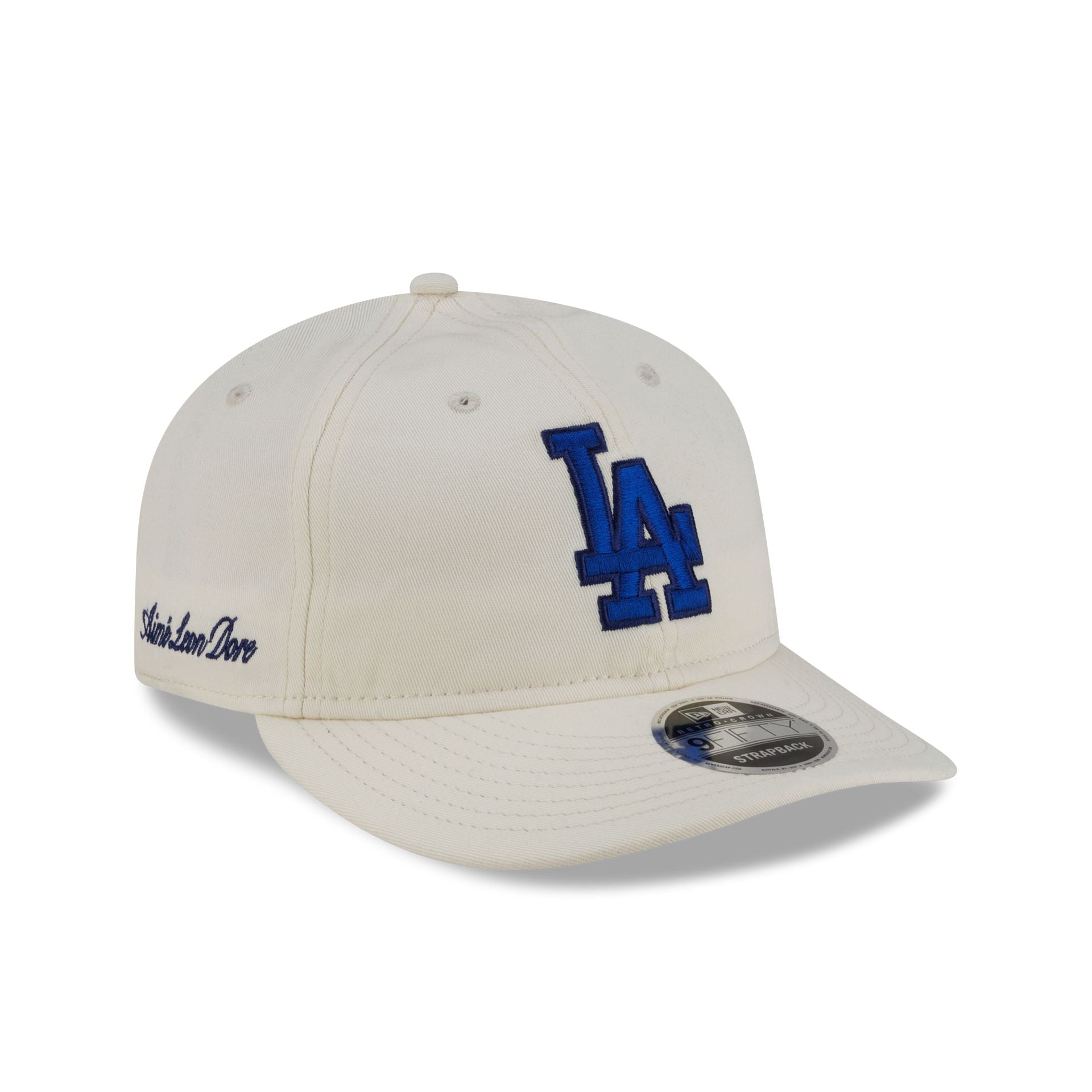 Aimé Leon Dore Los Angeles Dodgers Chrome White Retro Crown 9FIFTY