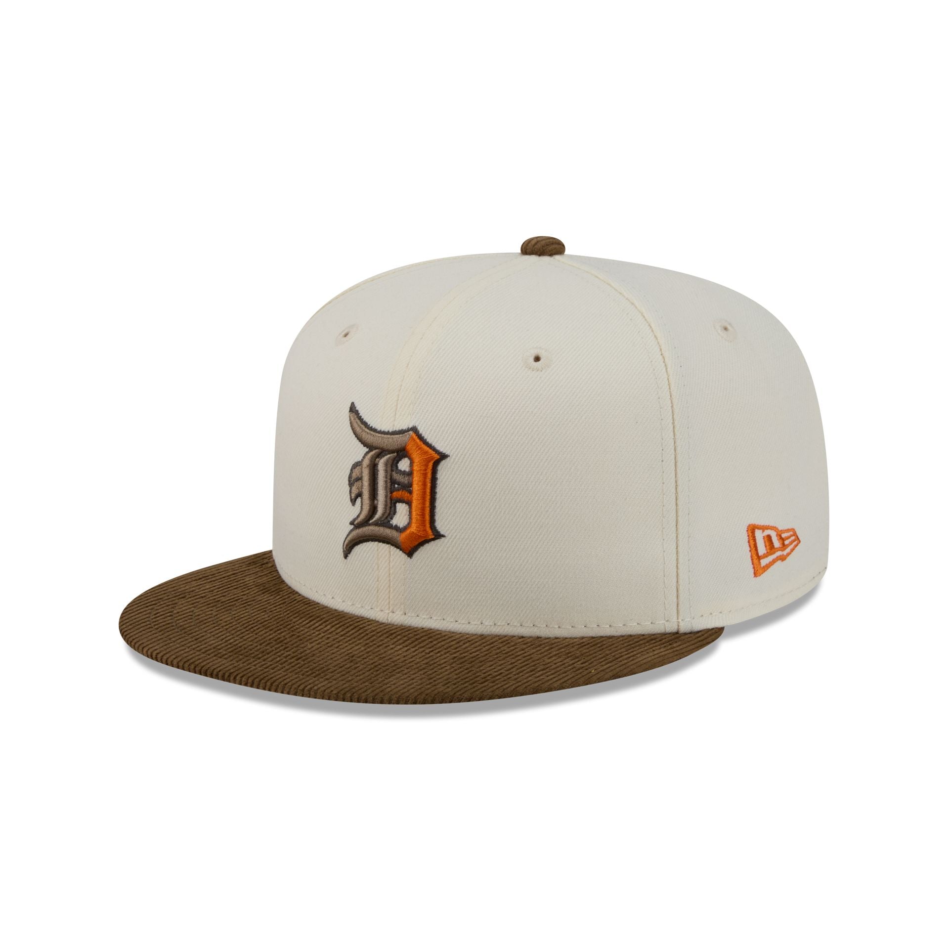 Just Caps Corduroy Chrome Detroit Tigers 59FIFTY Fitted Hat – New
