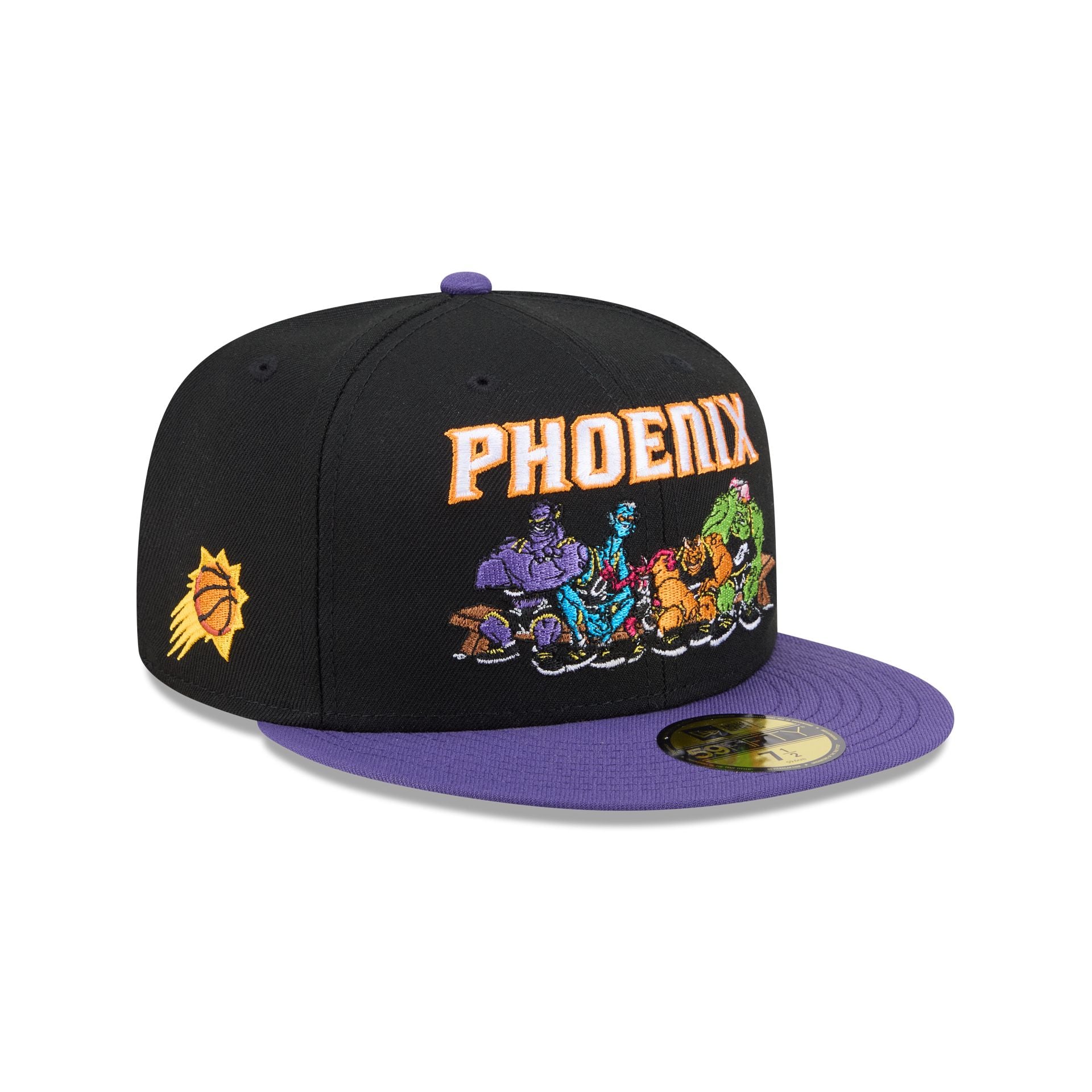 Space Jam x Phoenix Suns Monstars Black 59FIFTY Fitted Hat – New