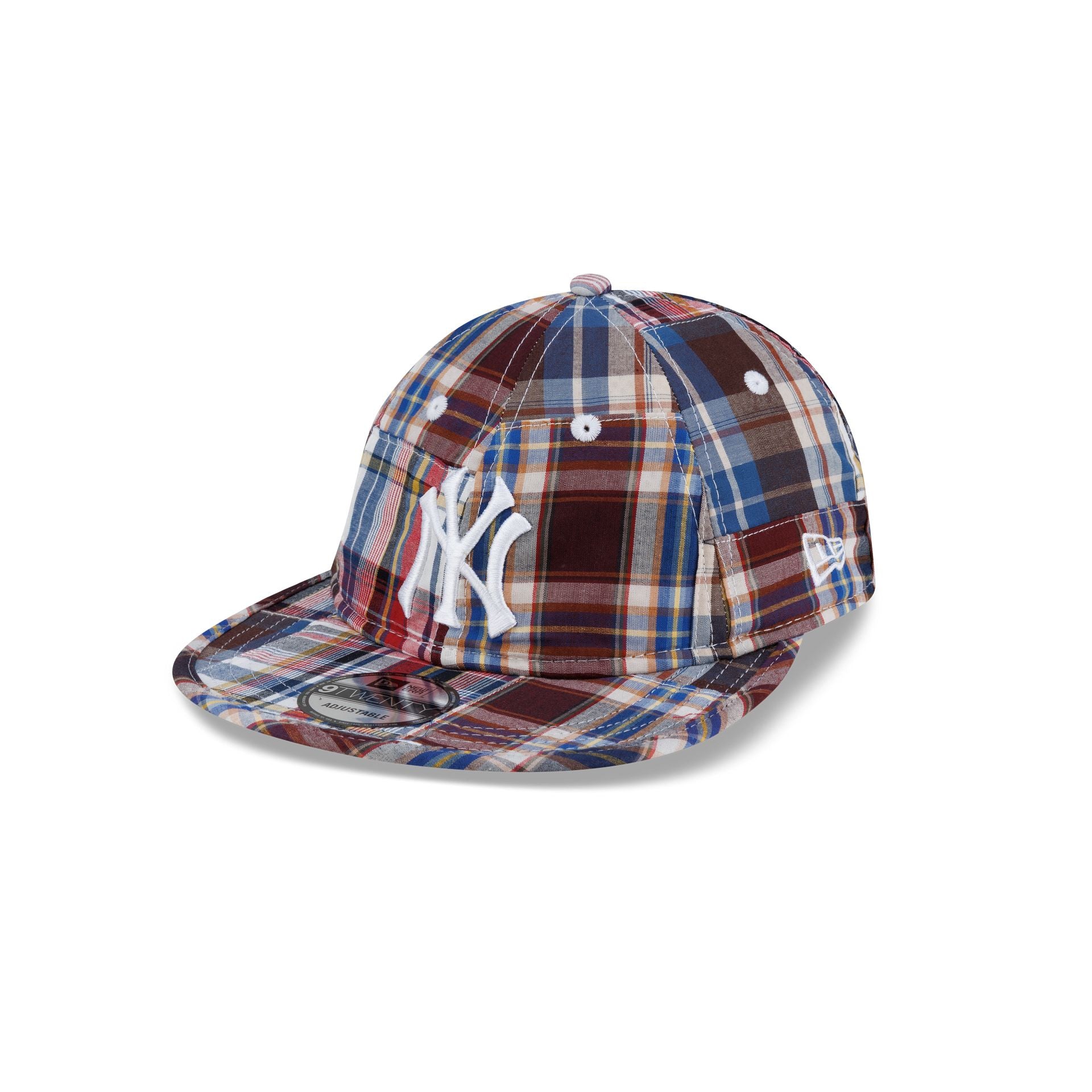 New York Yankees Red Plaid 9TWENTY Adjustable Hat – New Era Cap