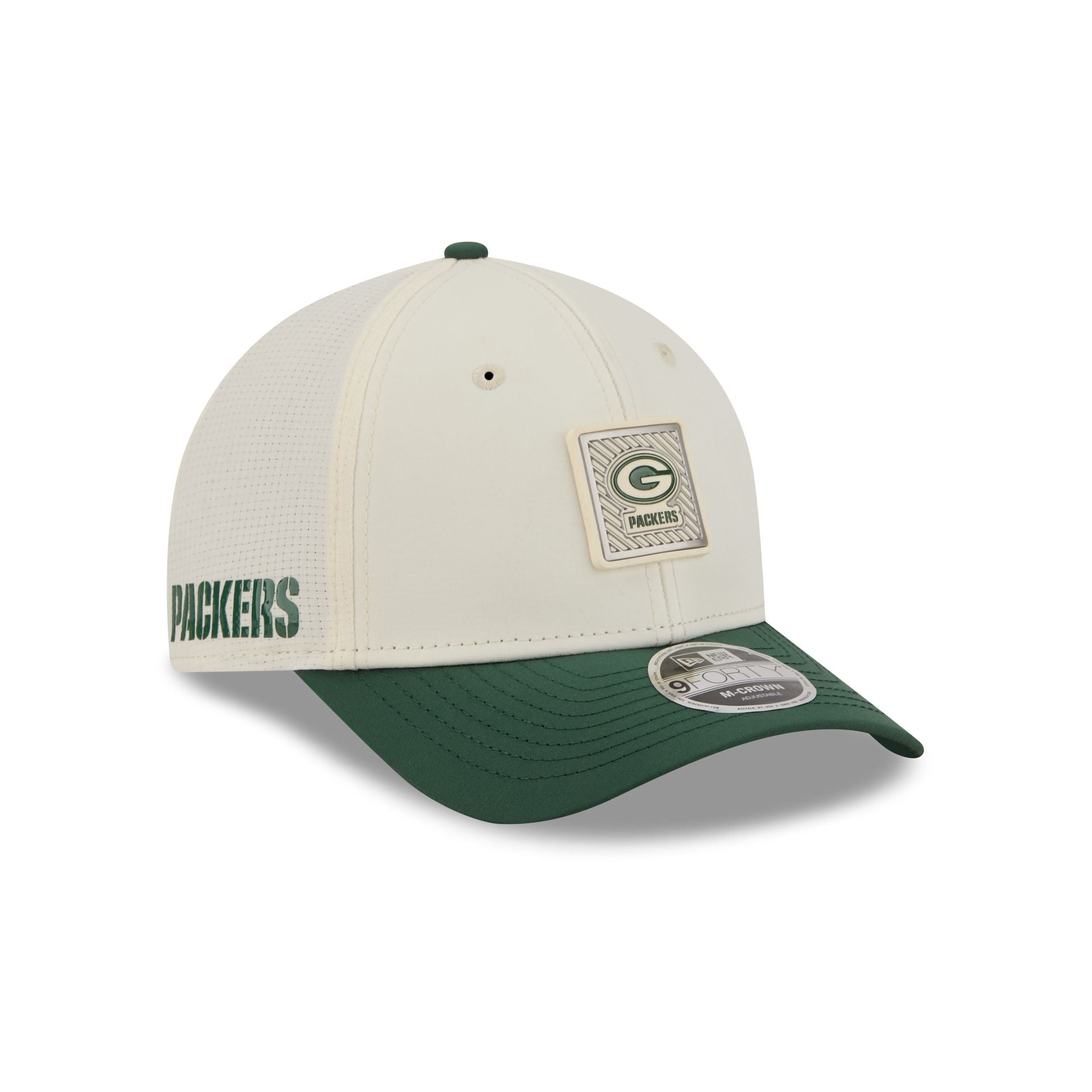 Green Bay Packers 2026 Training 9FORTY M-Crown Snapback Hat – New