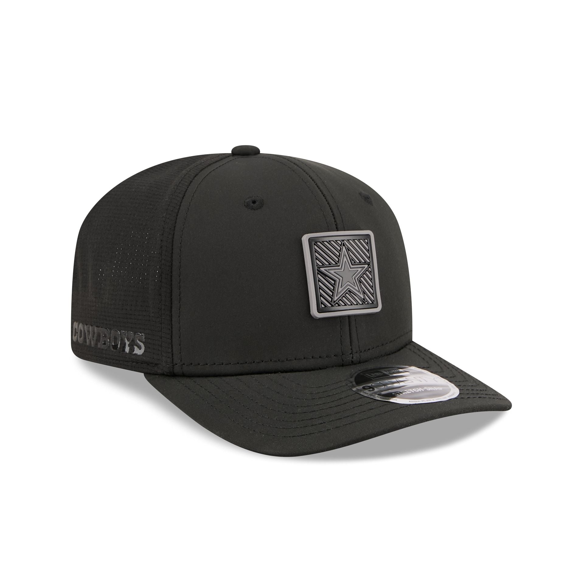 Dallas Cowboys 2026 Training Black 9SEVENTY Stretch-Snap Hat – New