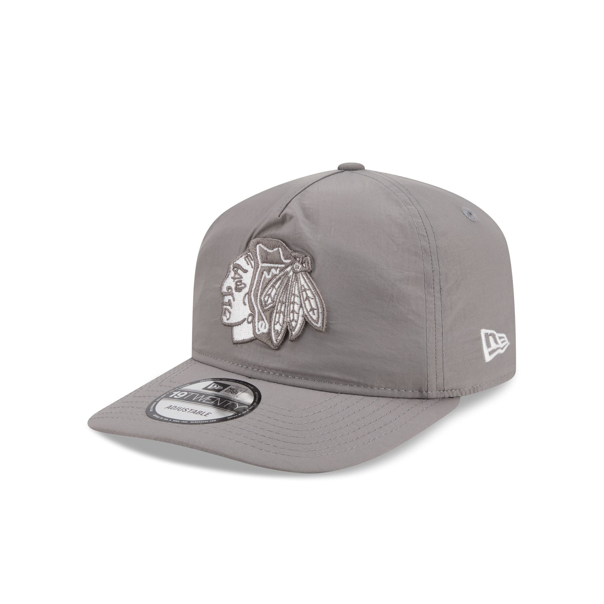 Chicago Blackhawks Gray Nylon 19TWENTY Adjustable Hat – New Era Cap