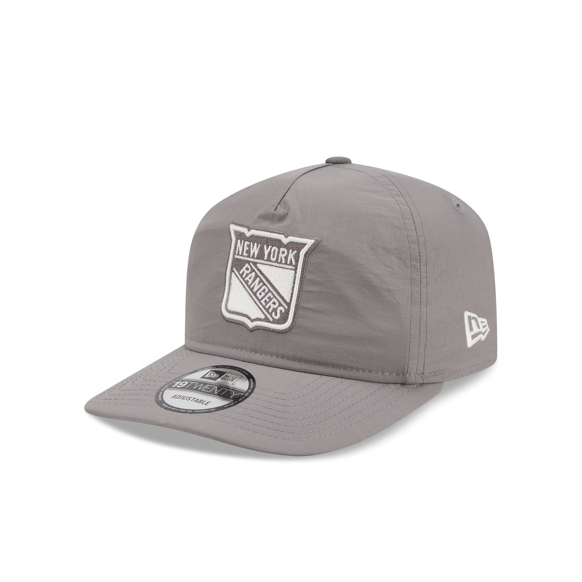 New York Rangers Gray Nylon 19TWENTY Adjustable Hat – New Era Cap